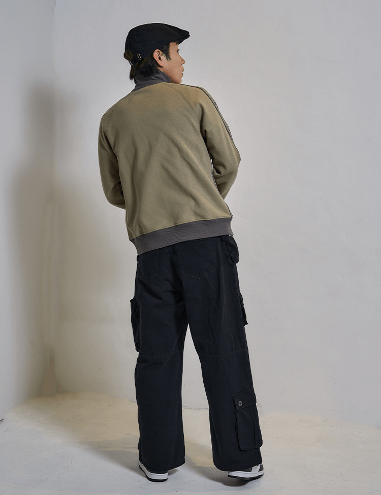 Double pocket track jacket