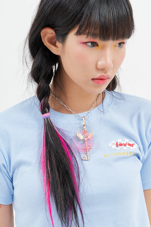 スモールチェッククロップTシャツ DBA01206