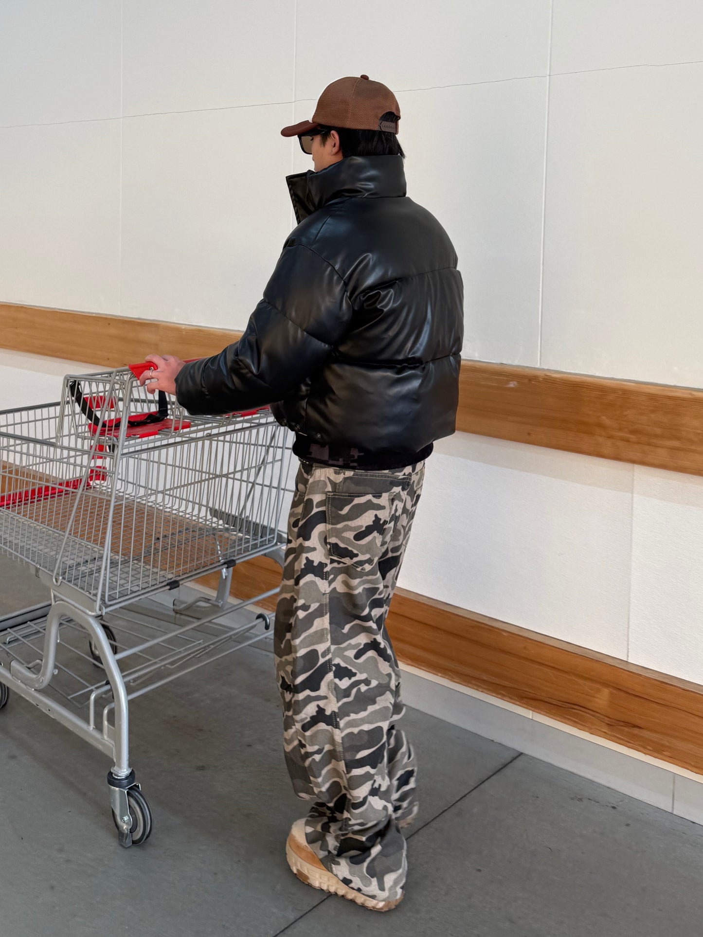 レザーライクパデットジャケット DPB90158