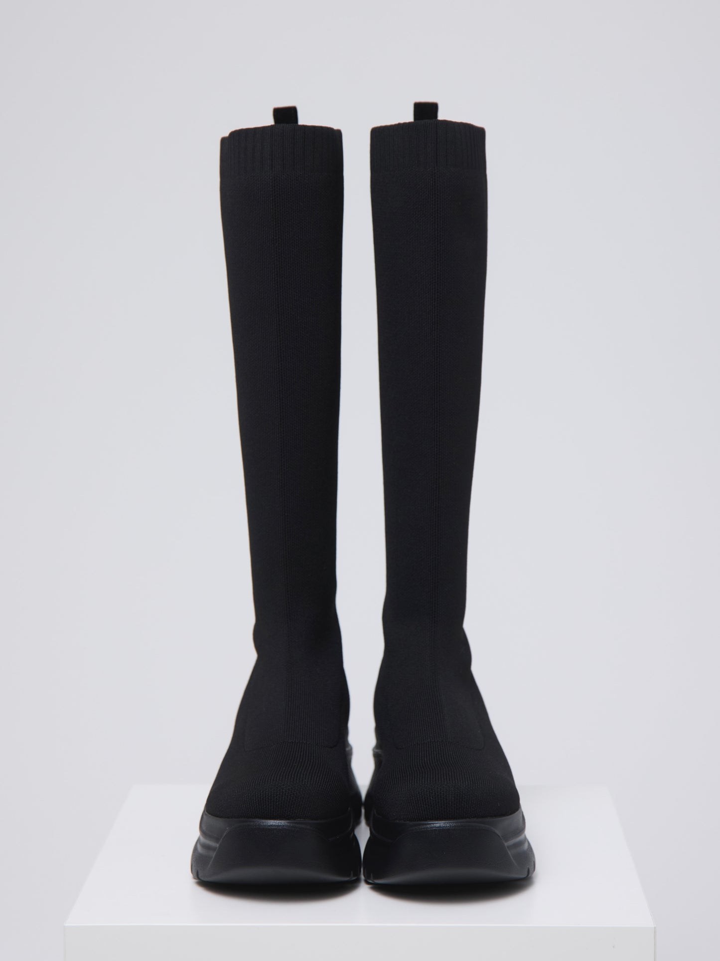 platform long boots