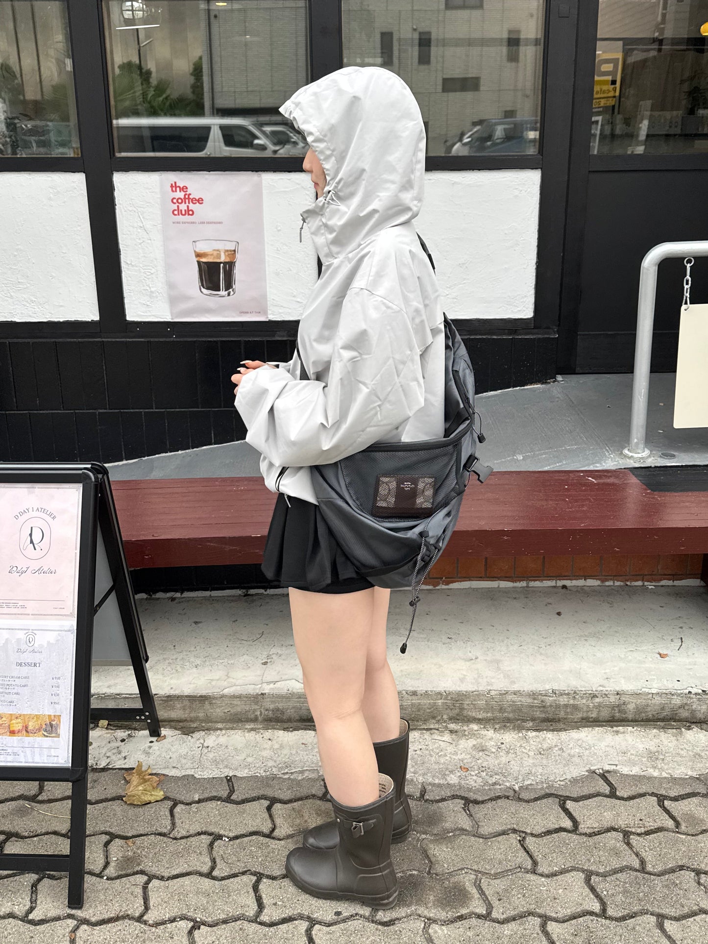 プリーツショートスカートパンツ DPB85355