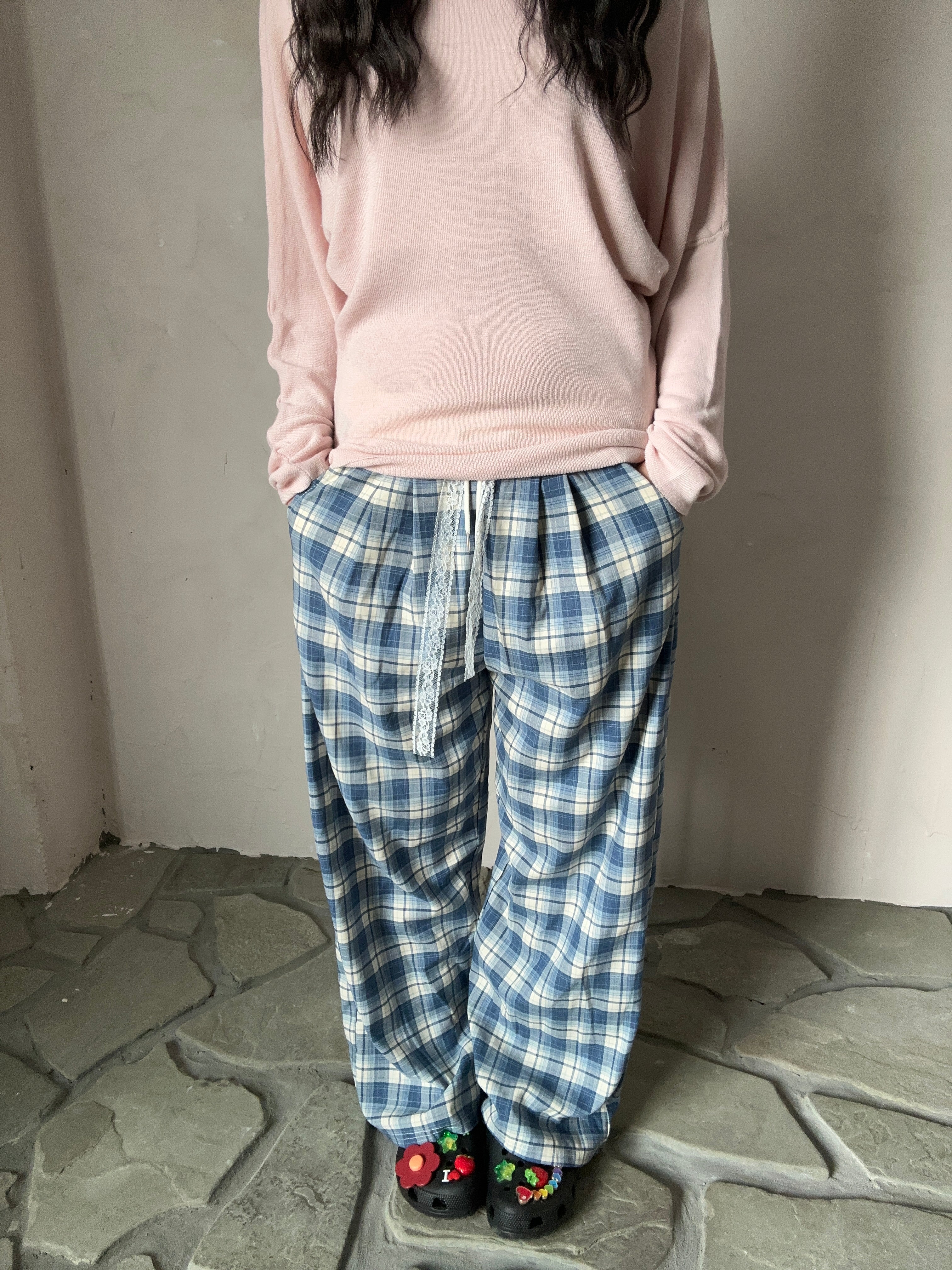 チェックレイヤードパンツ DPB95009 – CRAMMY