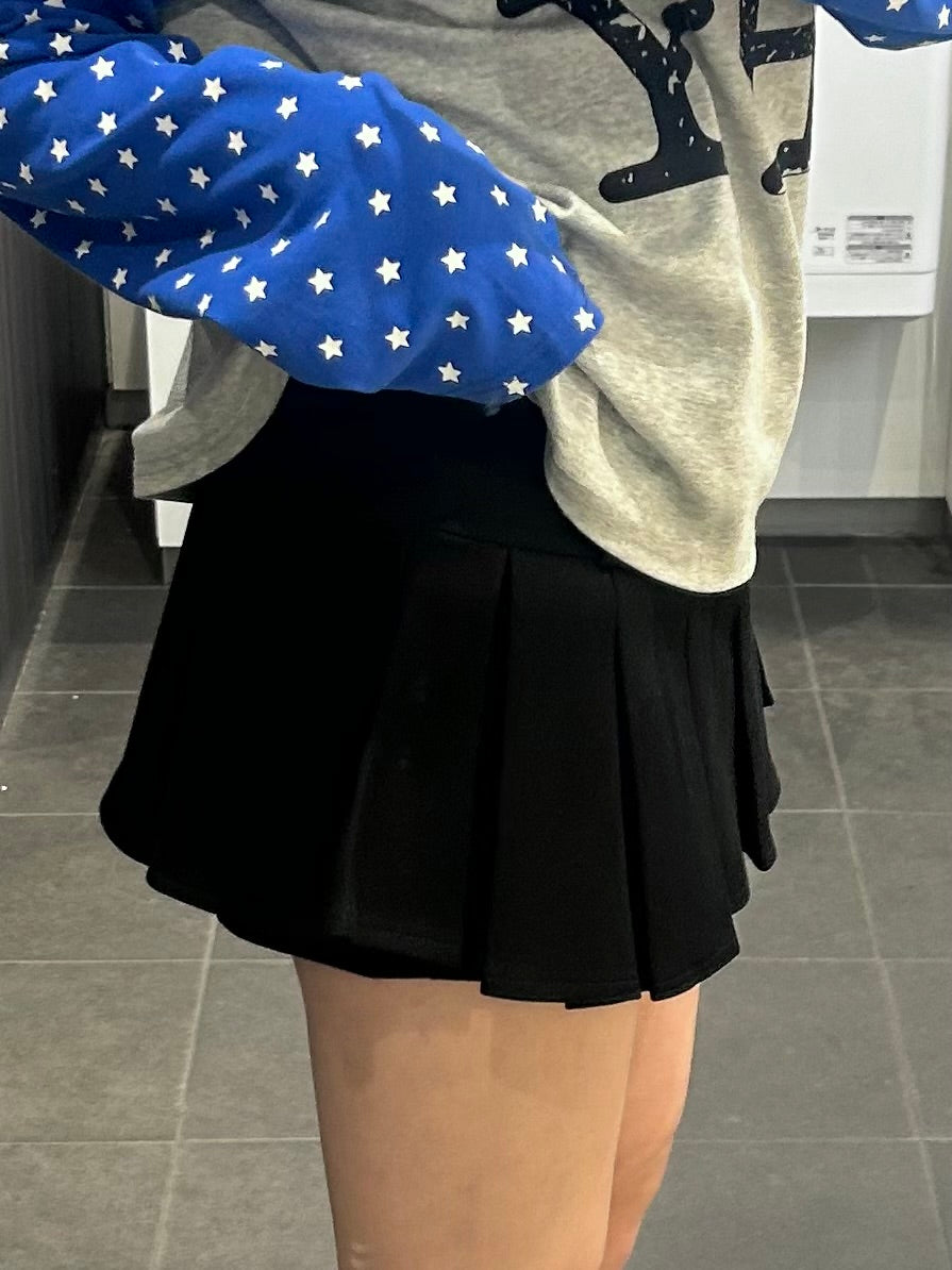 プリーツミニスカートパンツ DPB98049