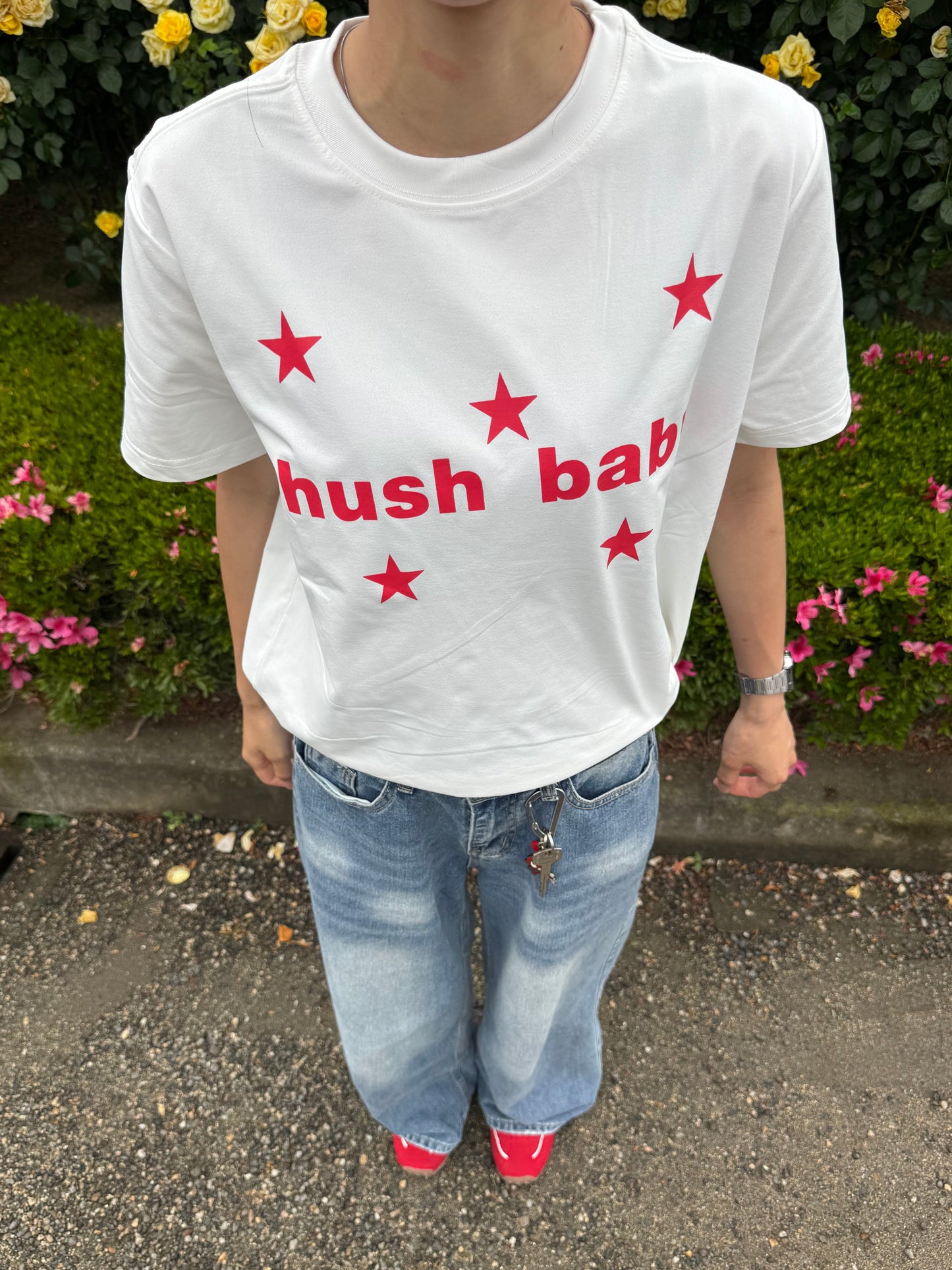スターレタリングTシャツ DPC07023