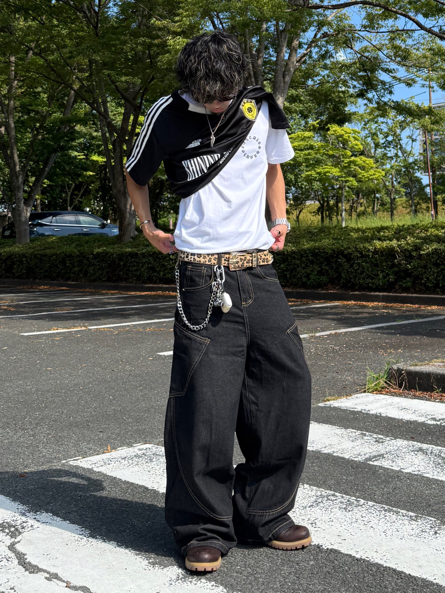 Kenshin_ブラックバルーンパンツ DPB73378