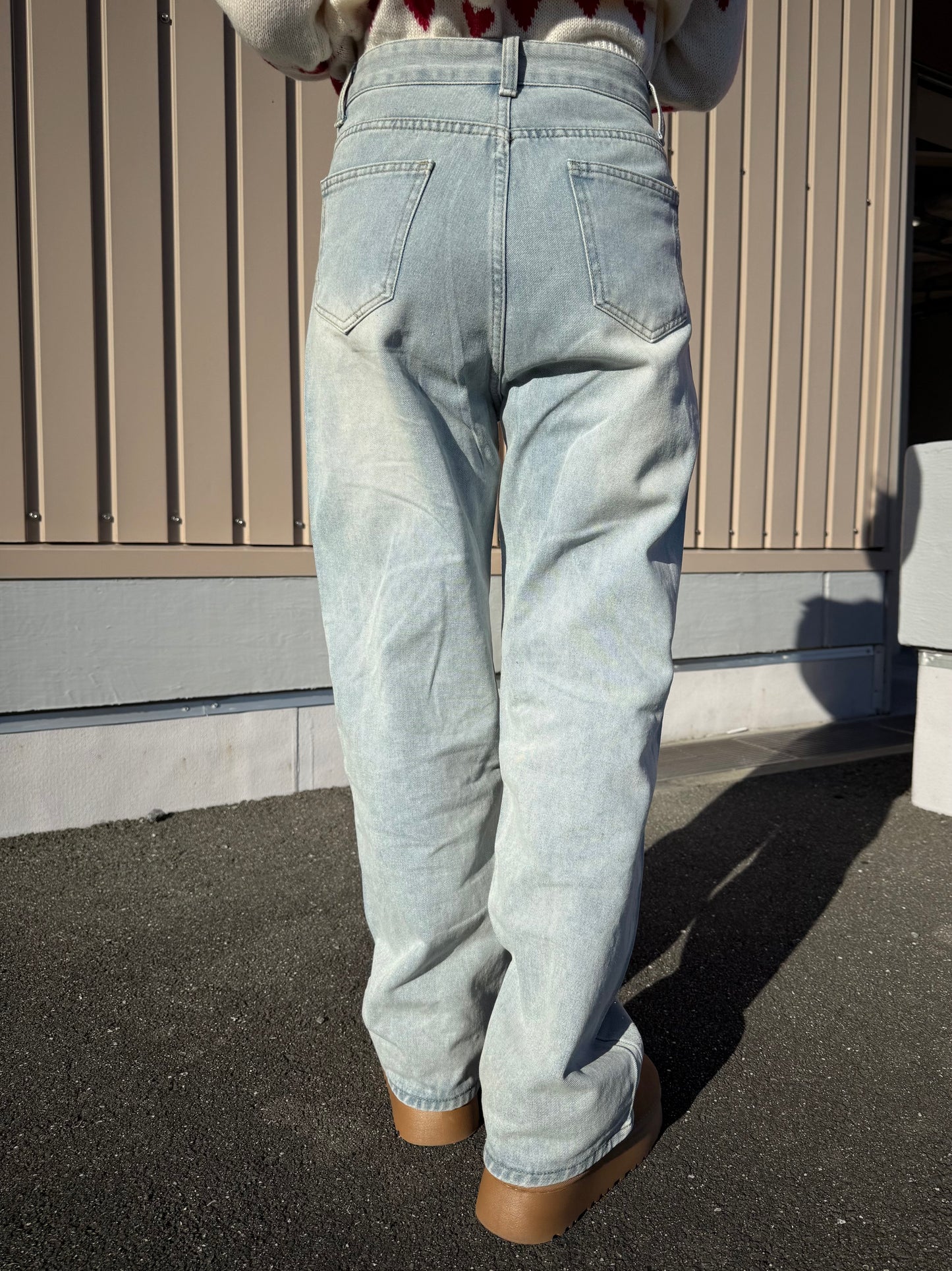 ストーンハイウエストデニムパンツ DPB73515