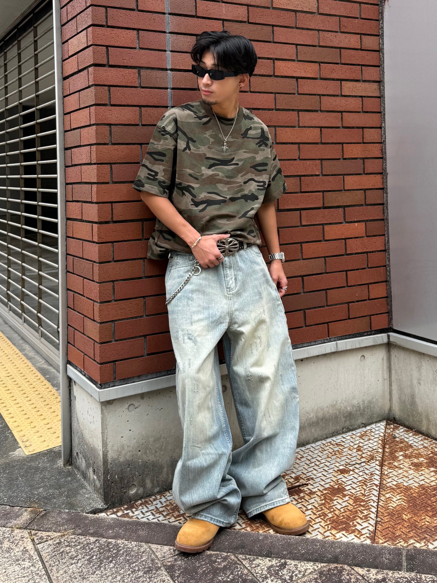 【即納】ウォッシュバルーンデニムパンツ DPB90219S