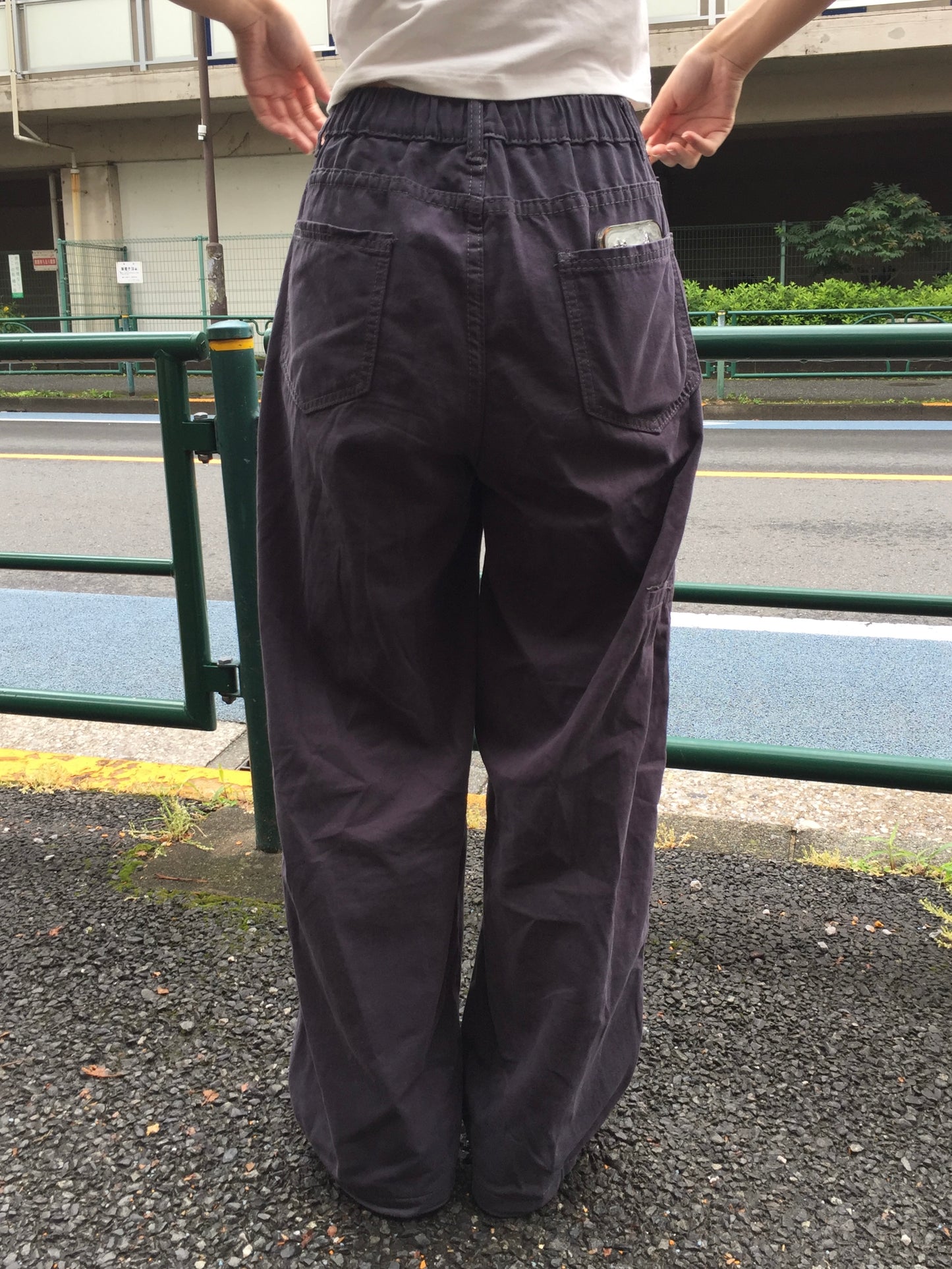 サイドポケット付きデニムパンツ DPB94048