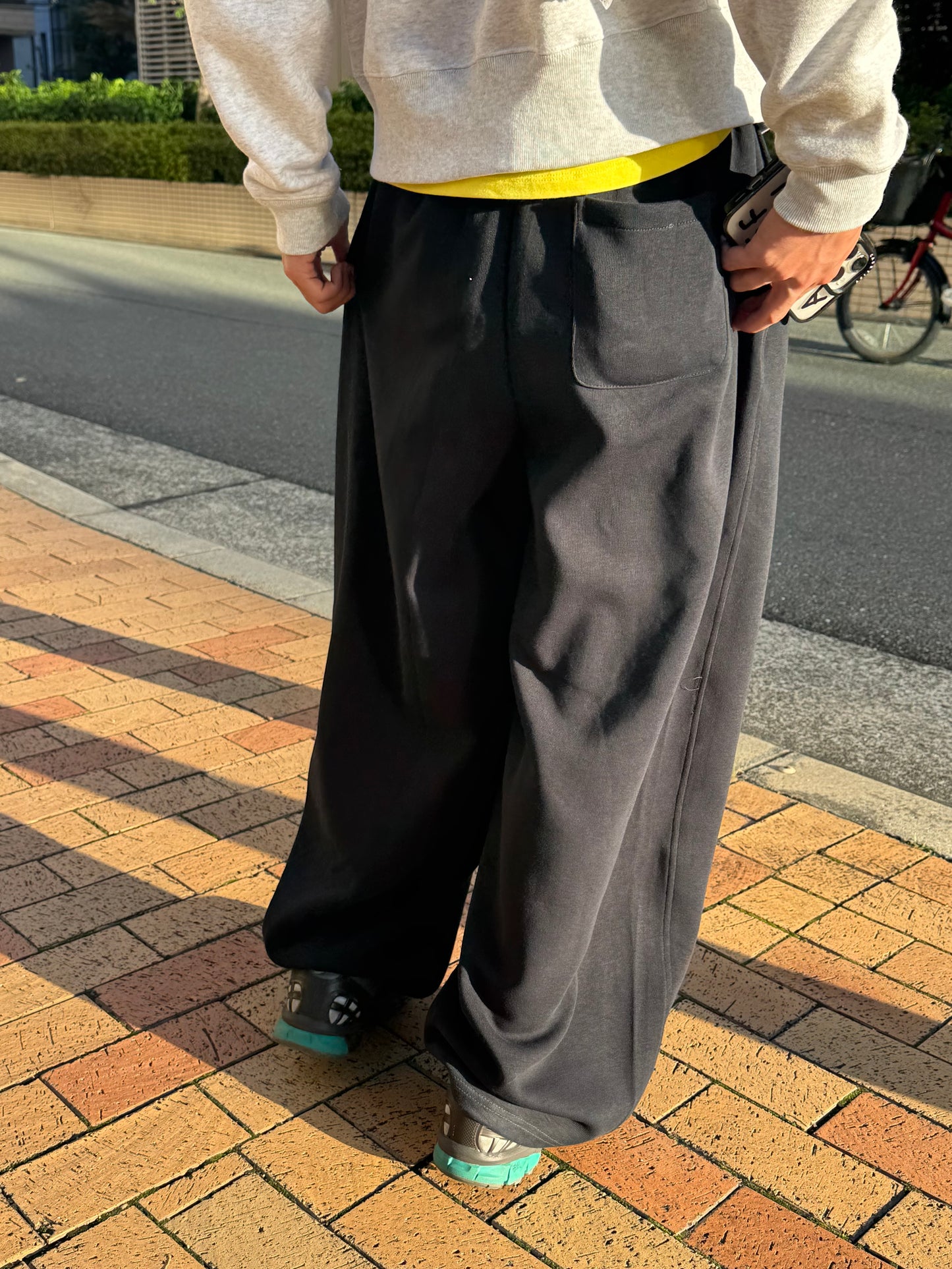 ニットベルトバルーンスウェットパンツ DPB85360