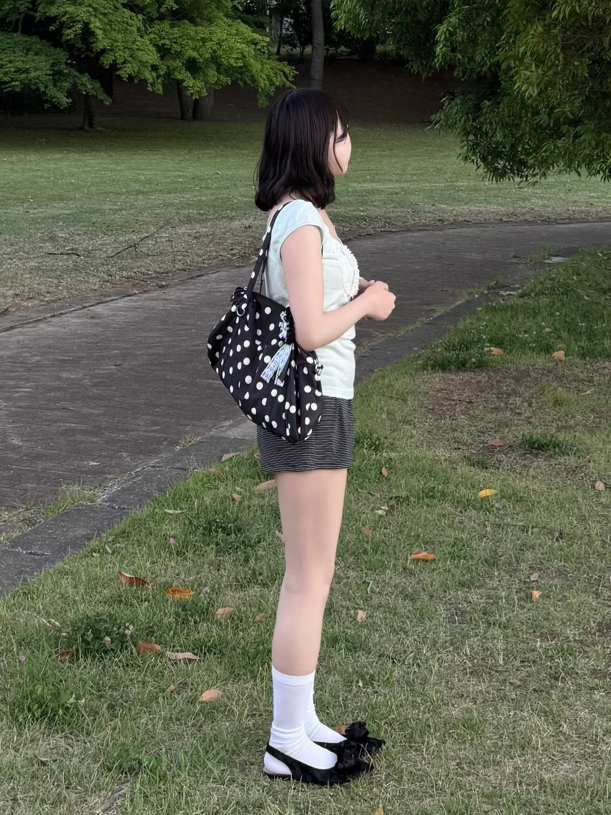 ボーダーショートパンツ DPC03065