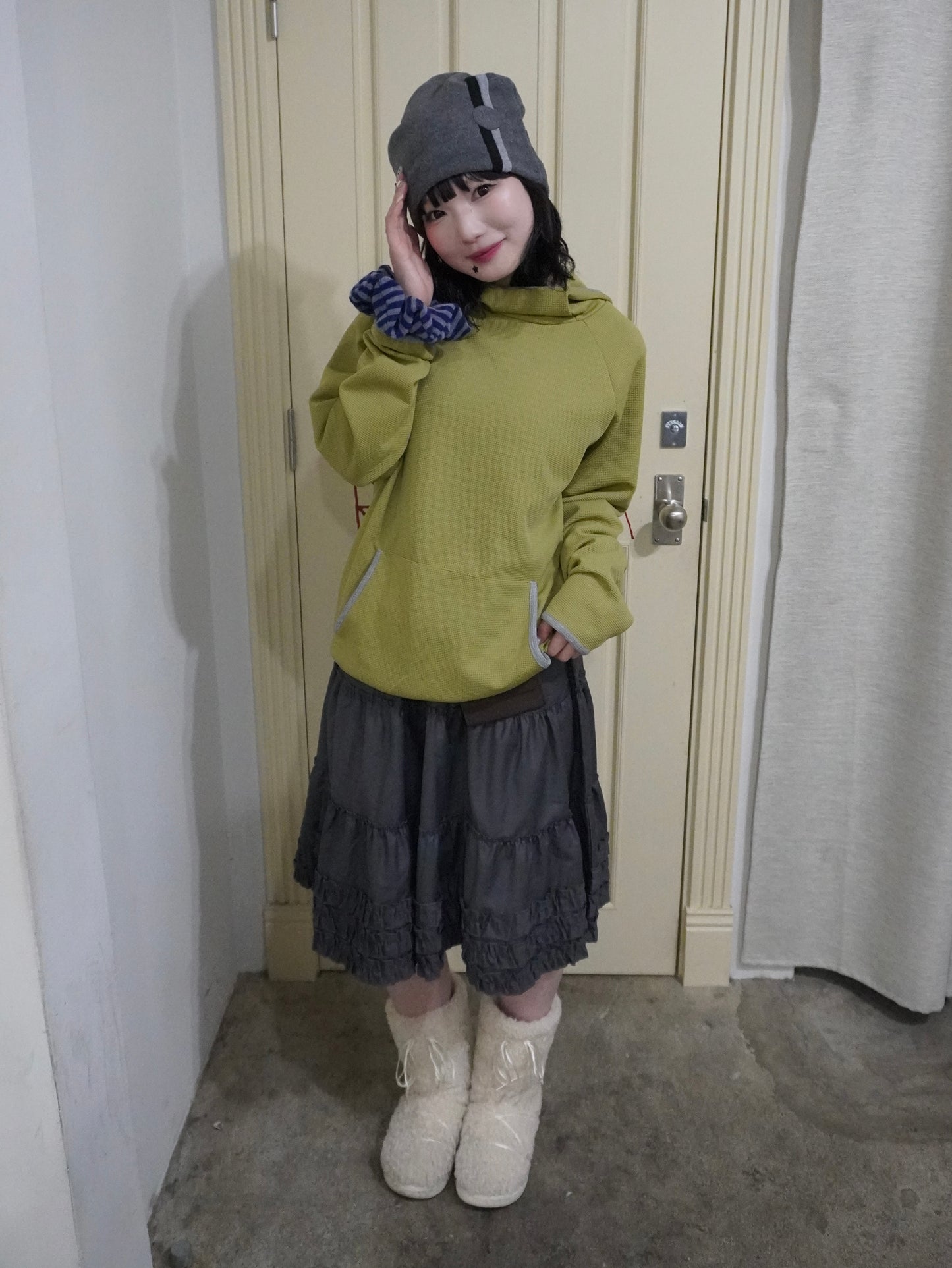 バイカラーパイピングトップス DPB85484