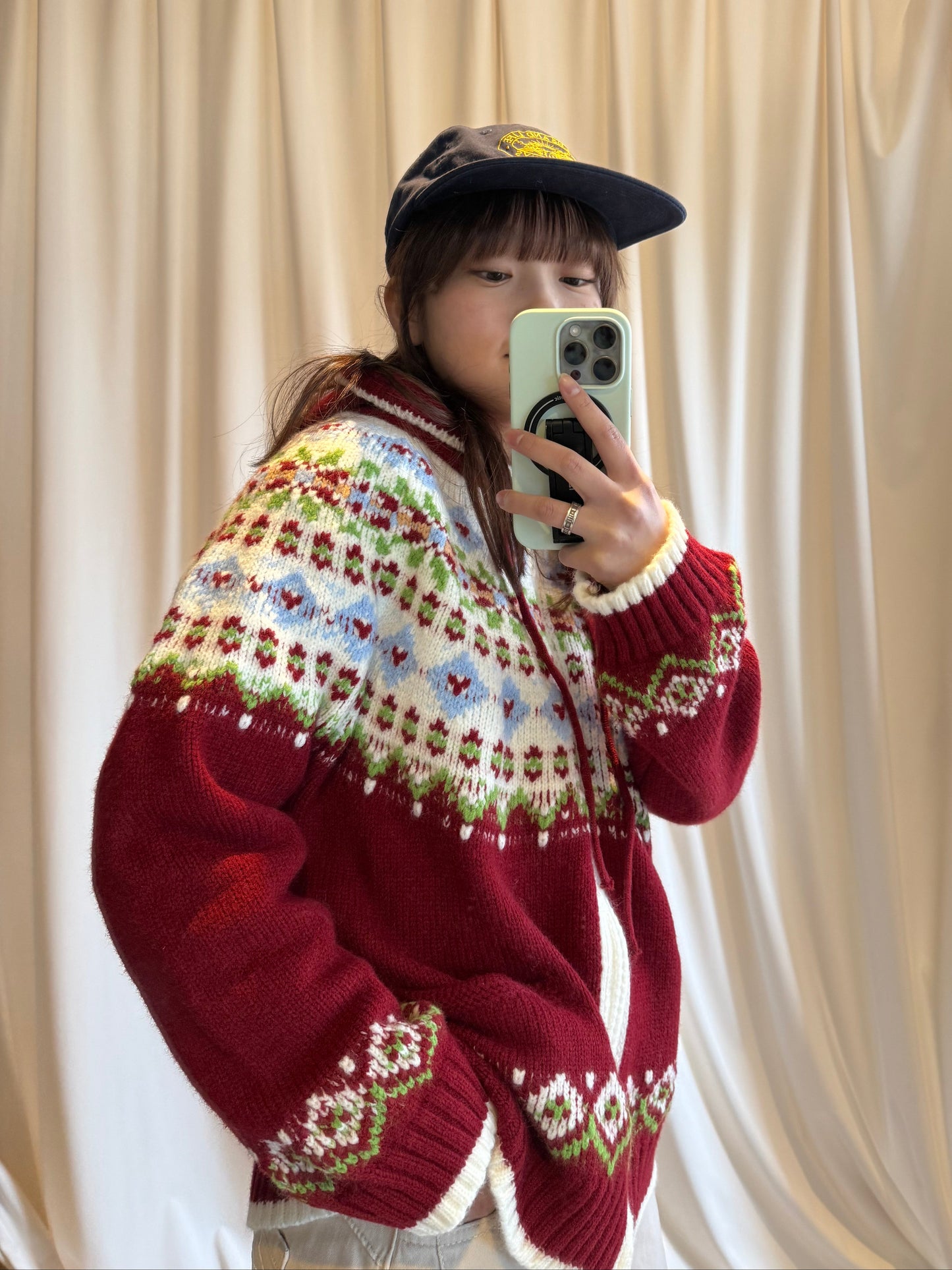 ノルディックフルジップニット DPB91065