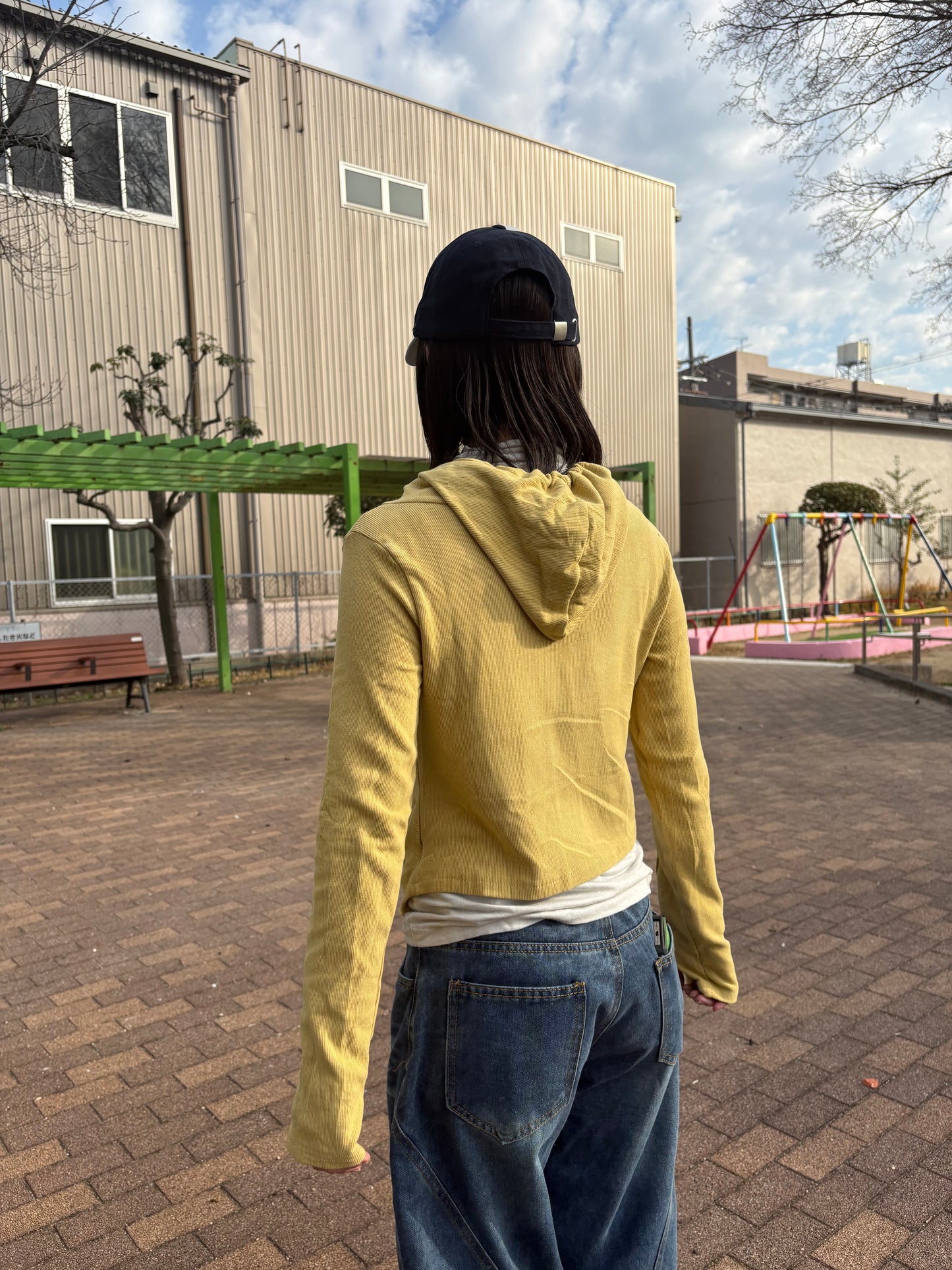 サイドギャザーショートトップス DPB99030