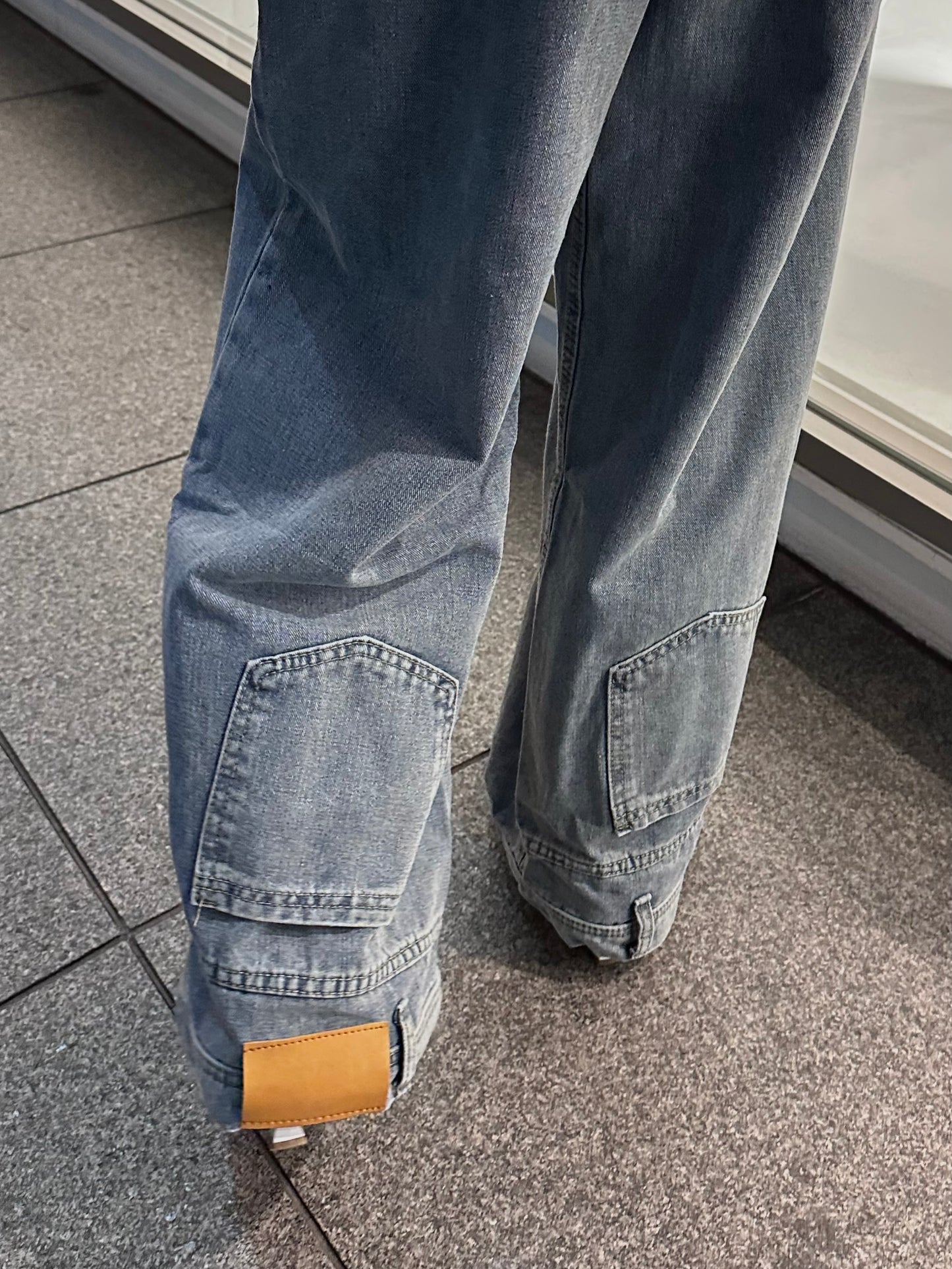 アップサイドダウンデニムパンツ DPB81069