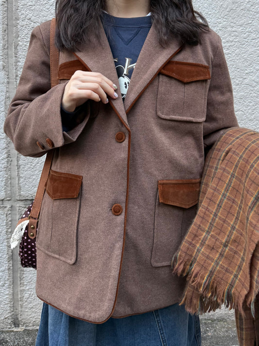 ツートンカラージャケット DPA43698