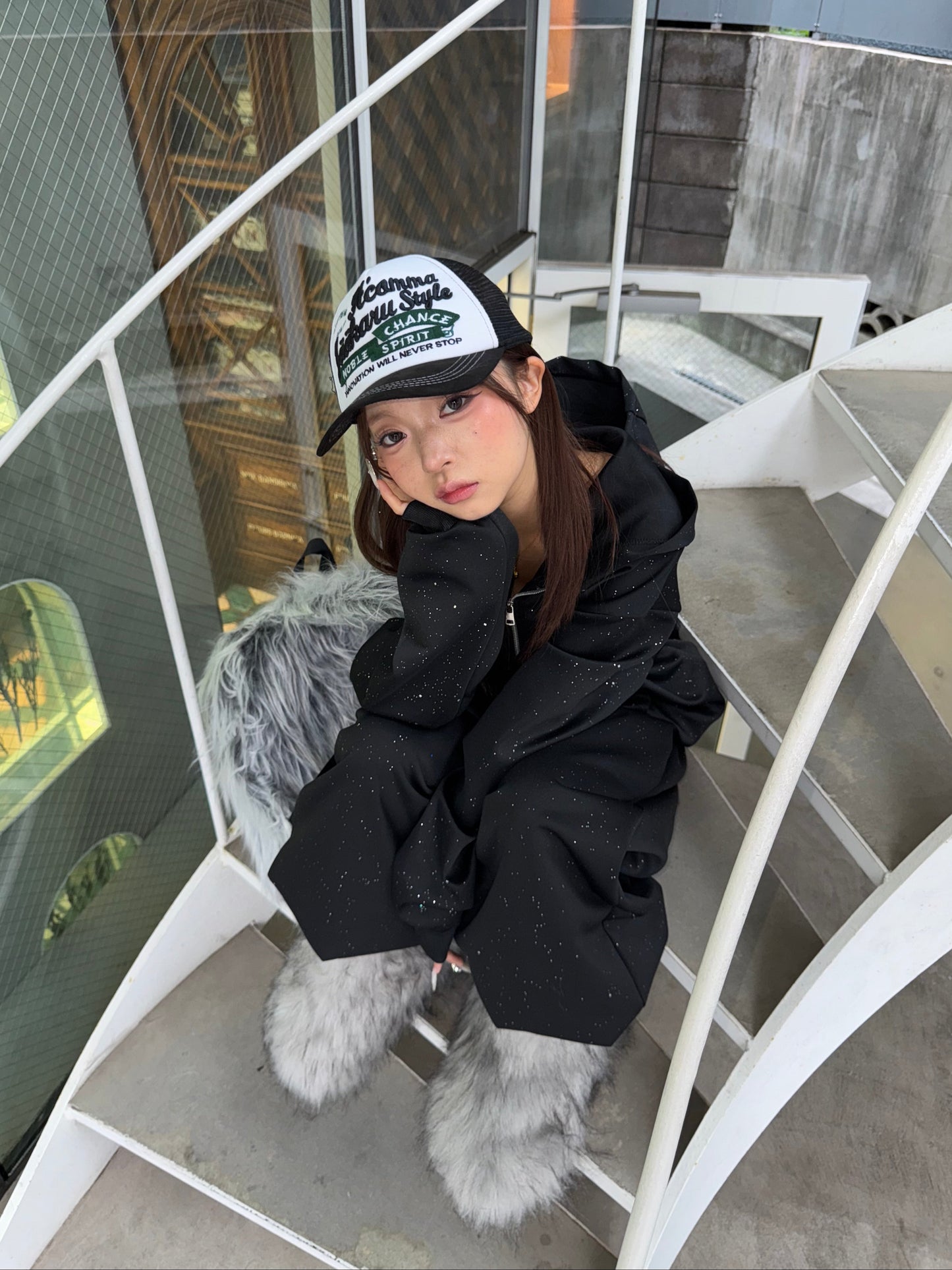 スネークラメスウェットパンツ DPB86128