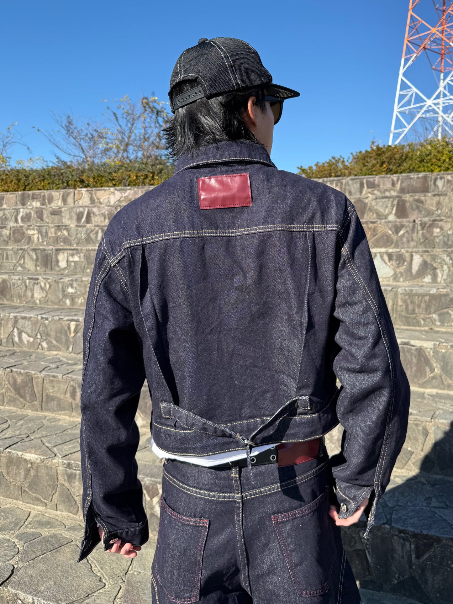 セットアップステッチデニムジャケット DPB90152