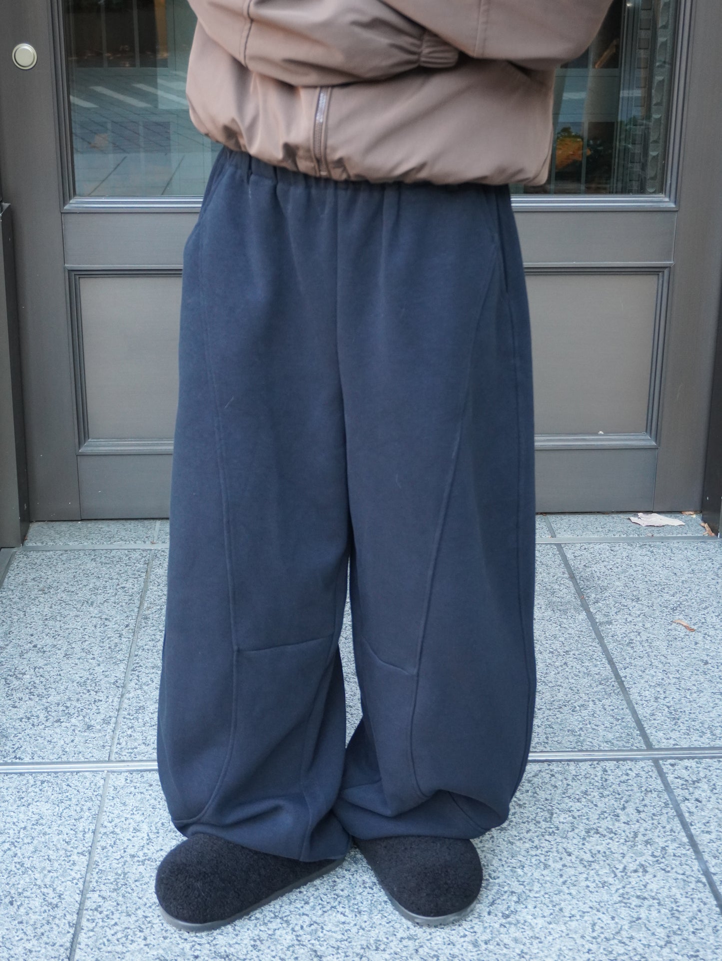 ニットベルトバルーンスウェットパンツ DPB85360