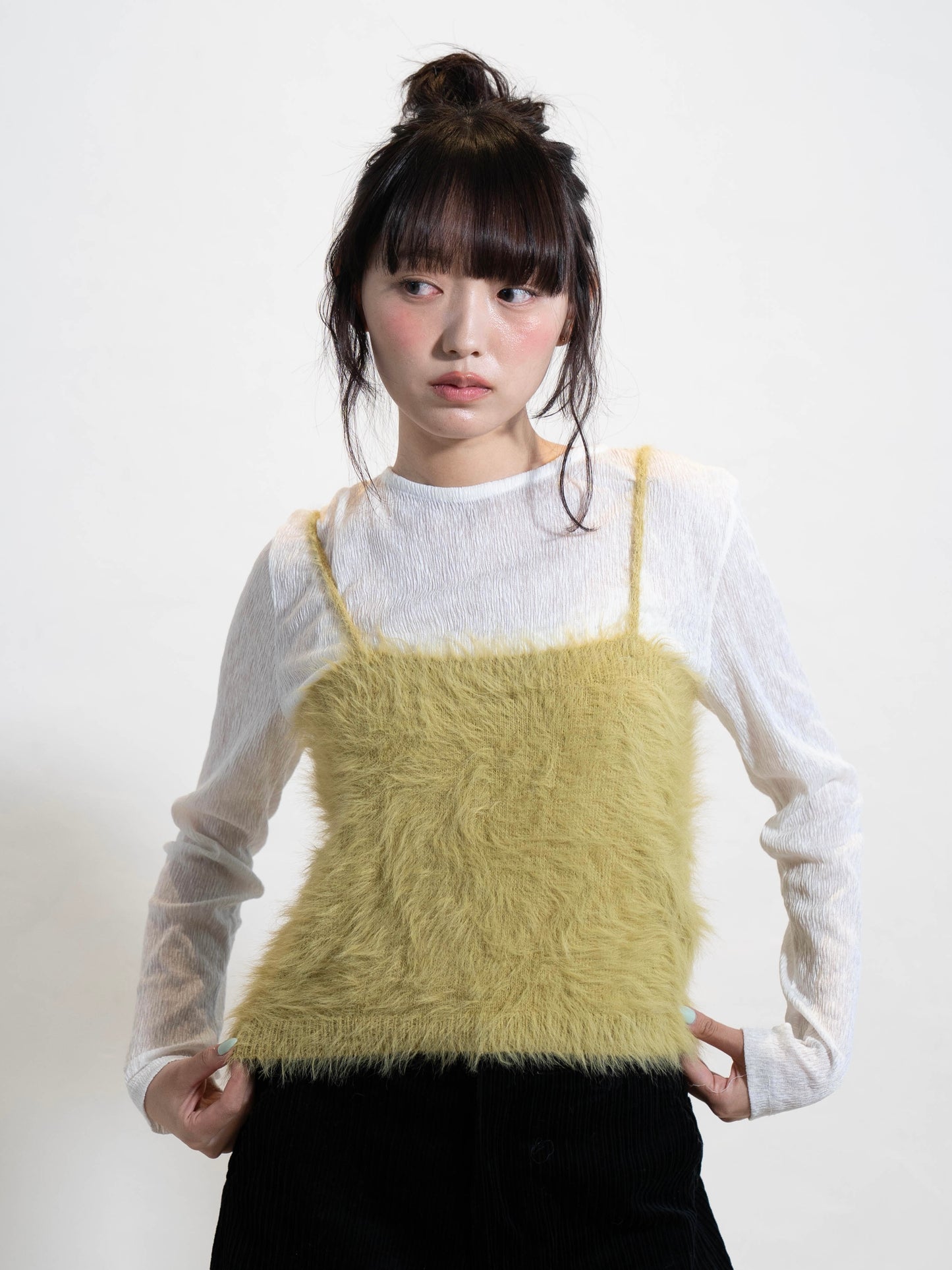 シャギーニットキャミソール DPC02004