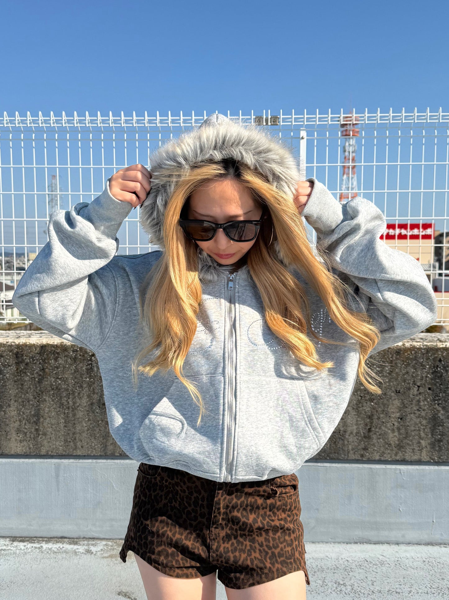 ストーンファージップパーカー DPB73542