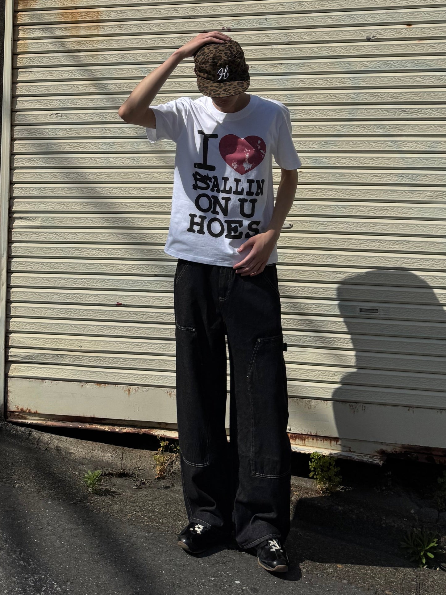 フロントステッチデザインデニムパンツ DPC05049