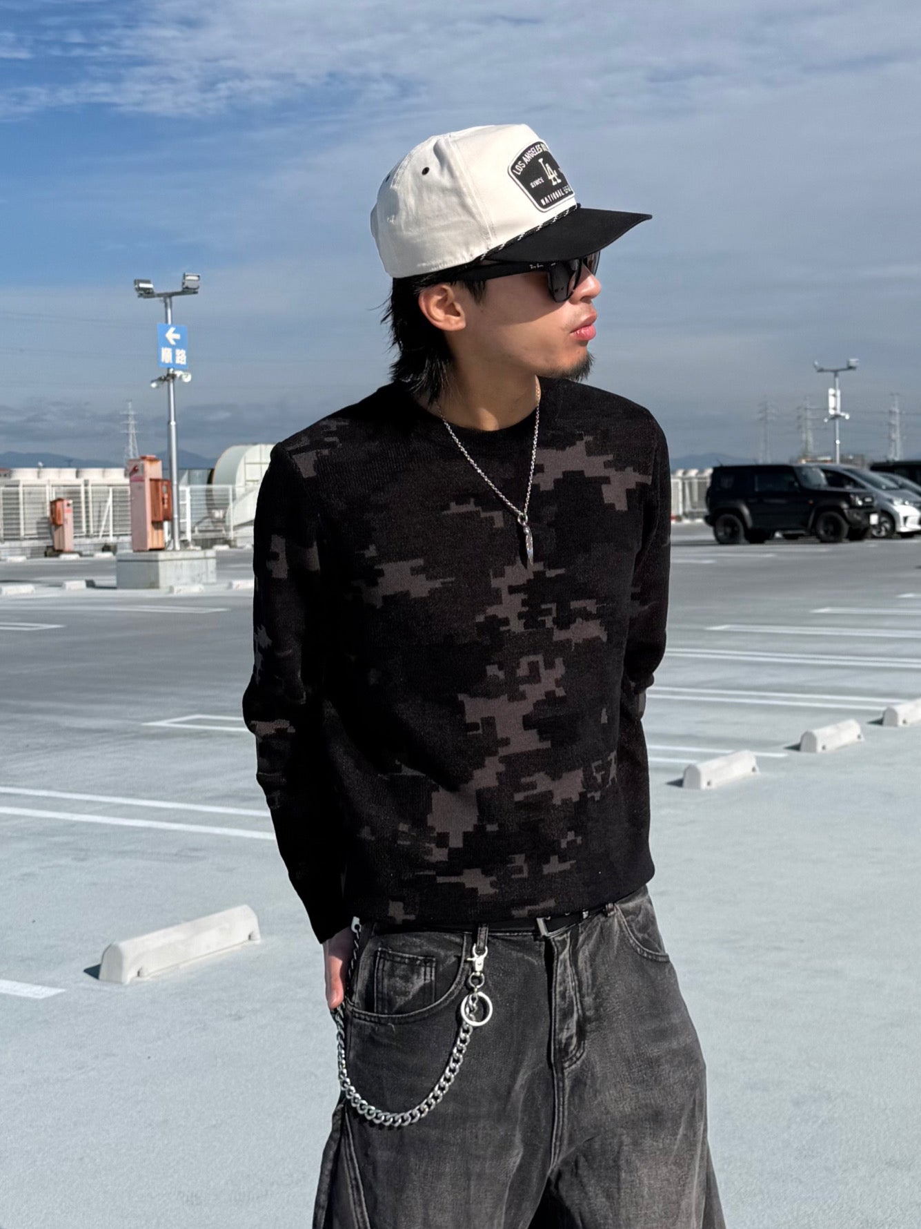 ユニークデザインニット DPB90149