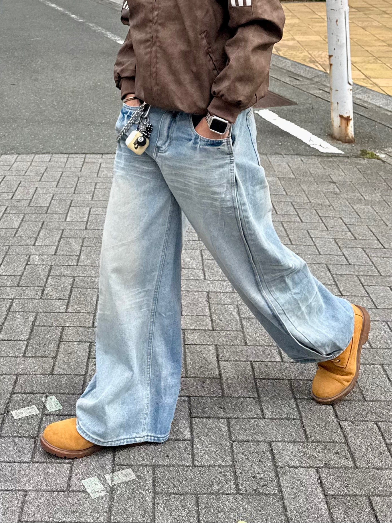 ウォッシュデニムパンツ DPB90079