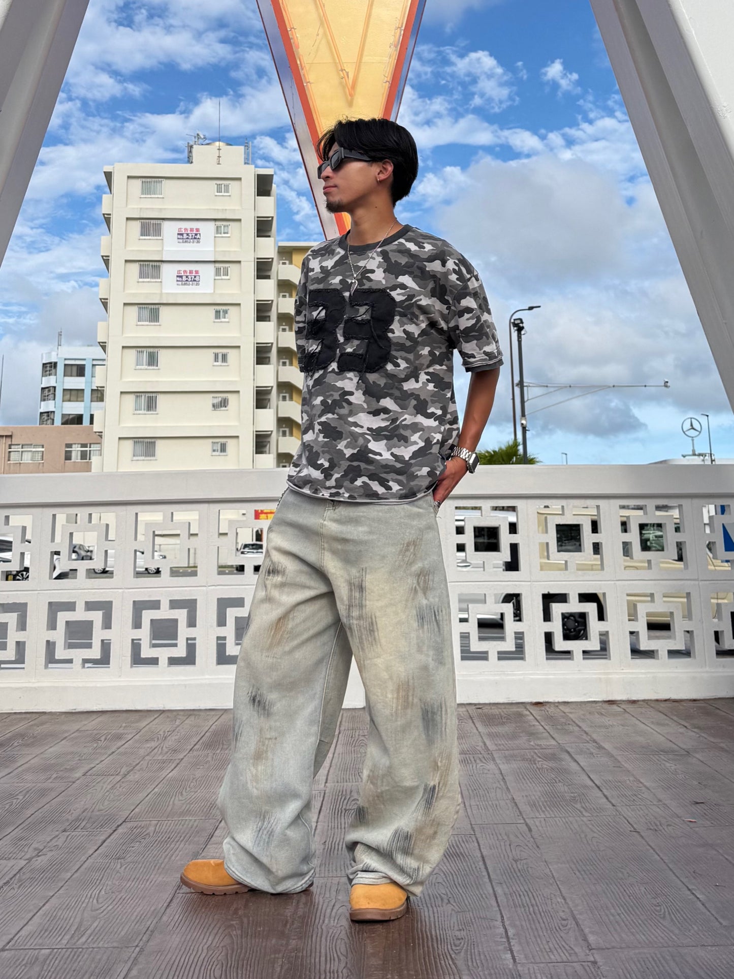 カモフラヴィンテージオーバーTシャツ DPB90230