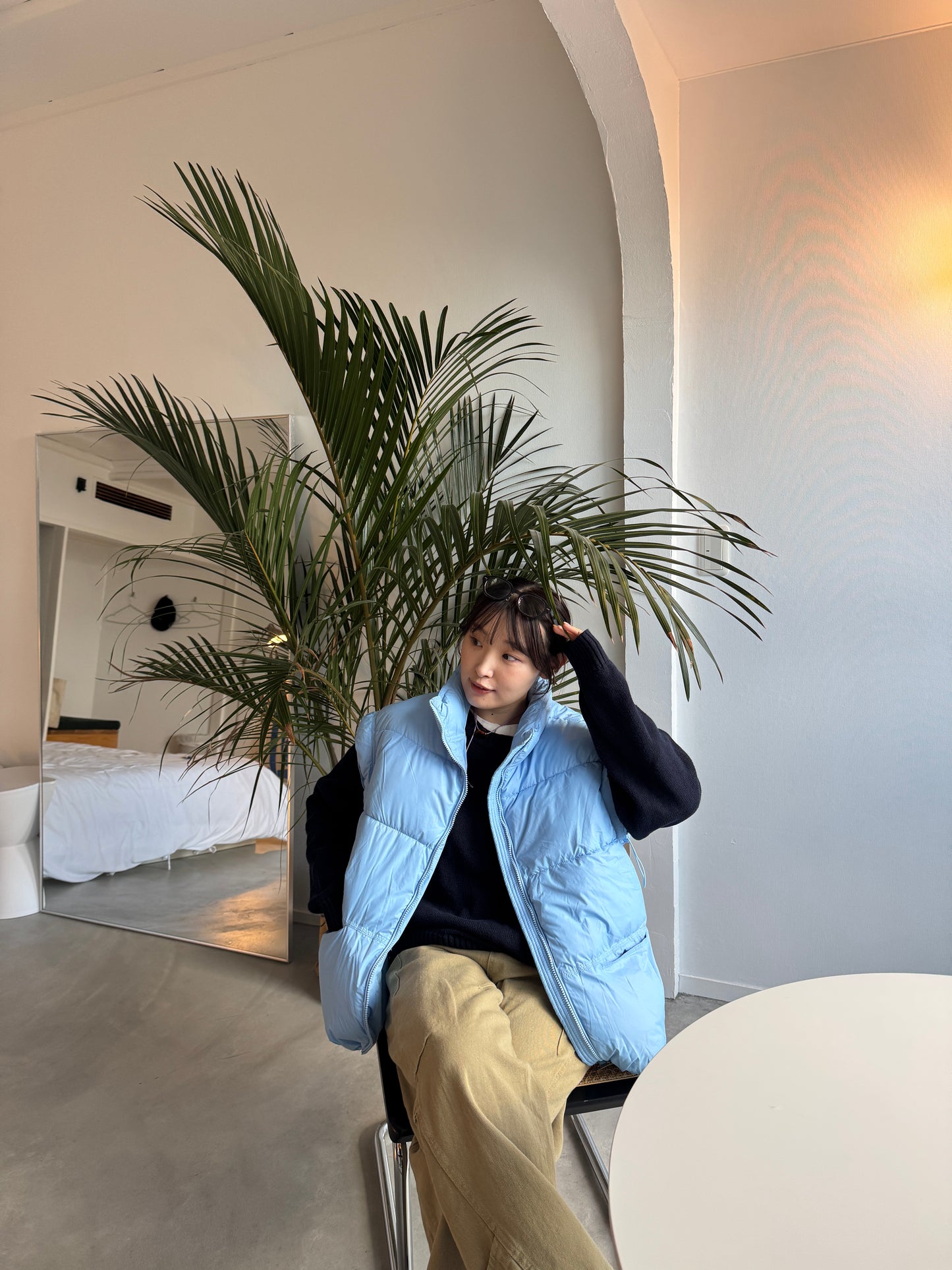 ボリューム中綿ベスト DPB78203