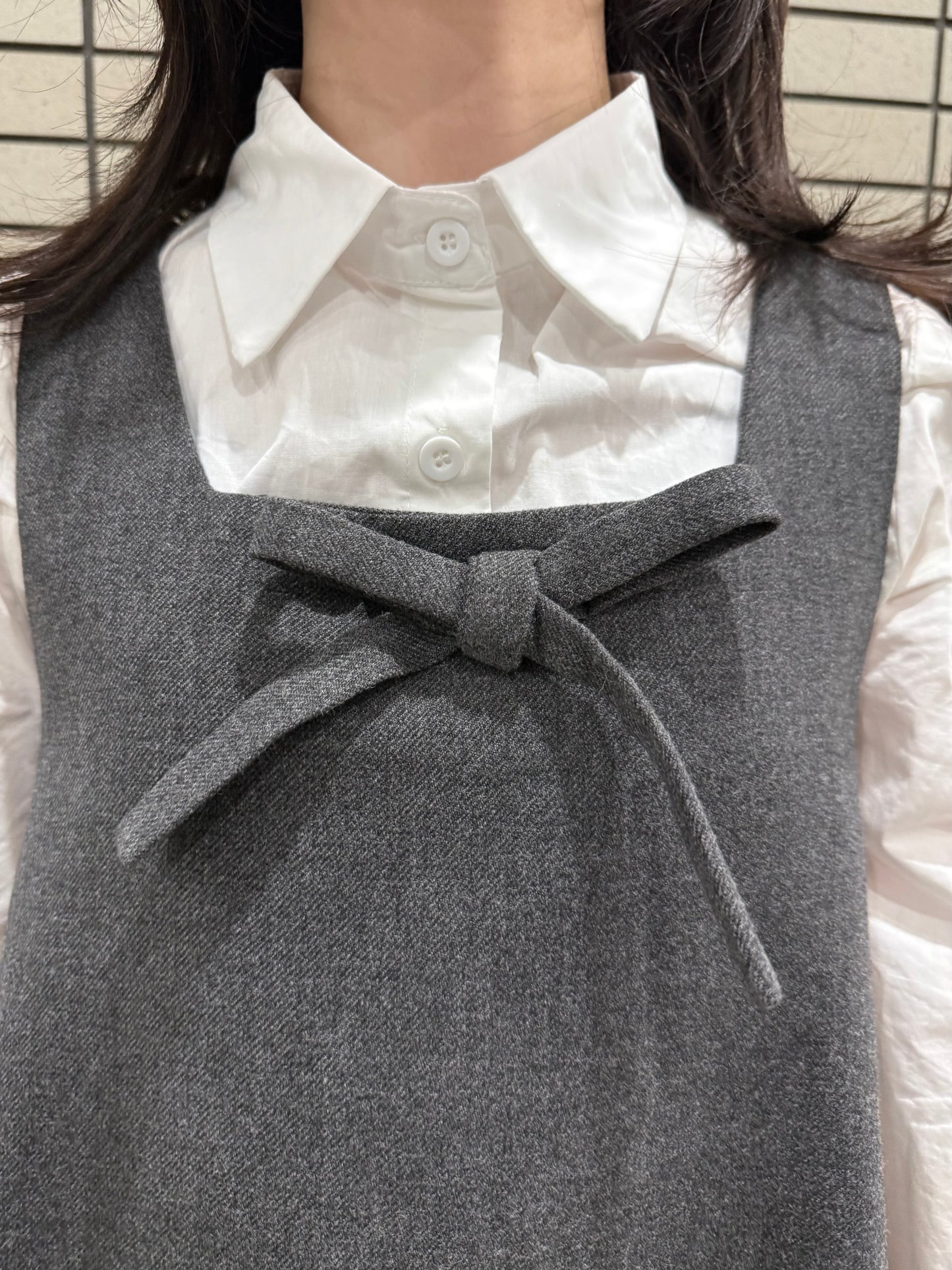 ポイントリボンバルーンワンピース DPA43696