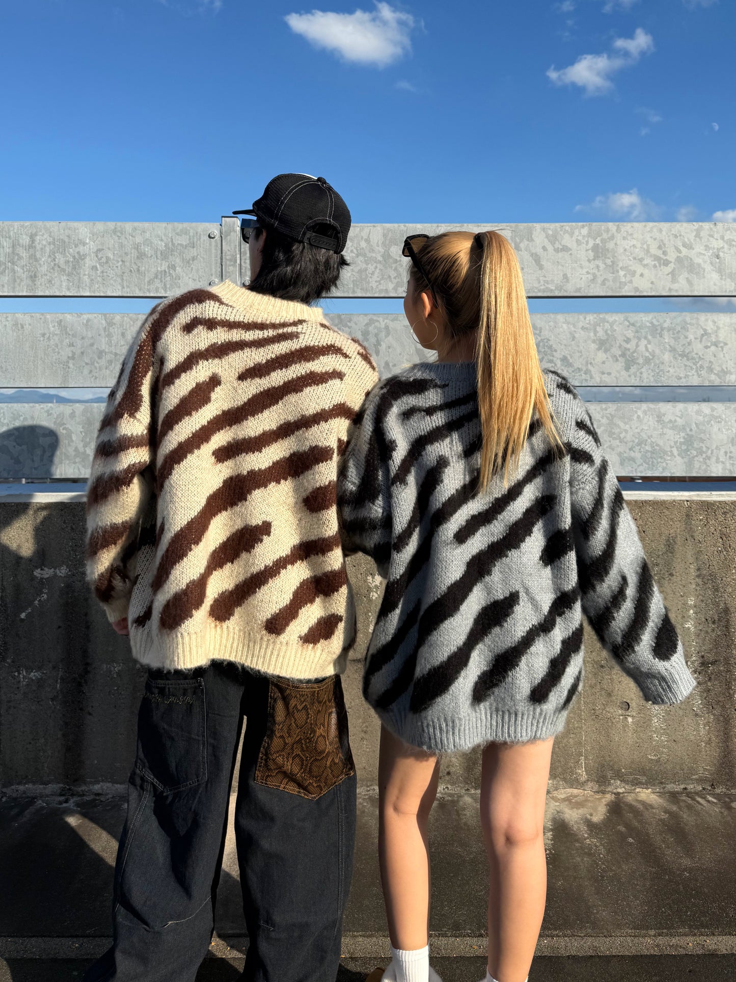 オーバーゼブラニット DPB73533