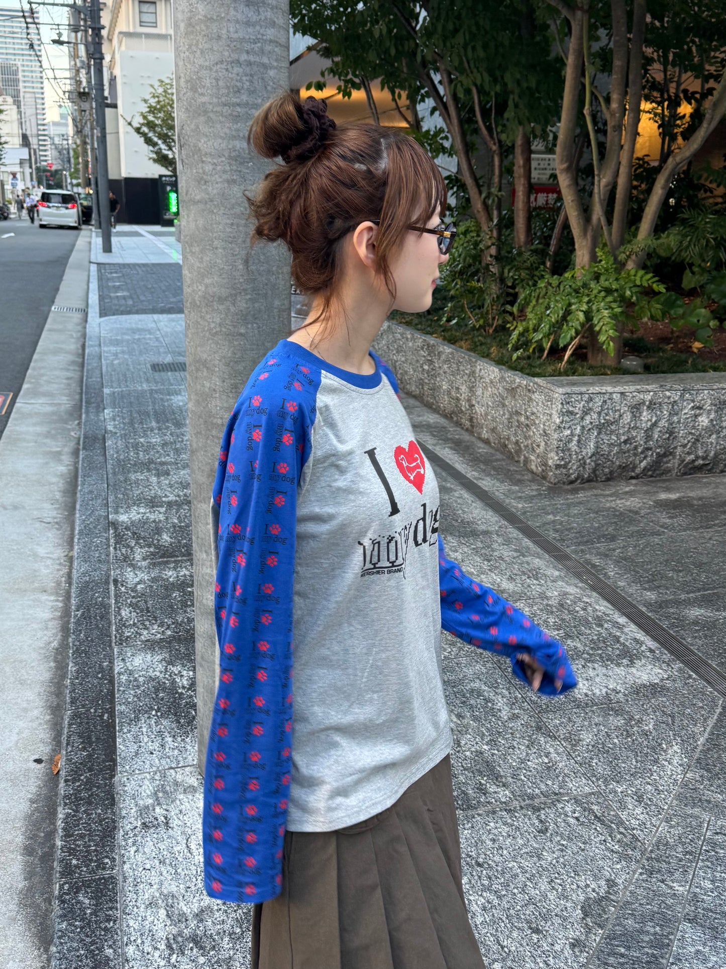 dogラグランTシャツ DPB85332