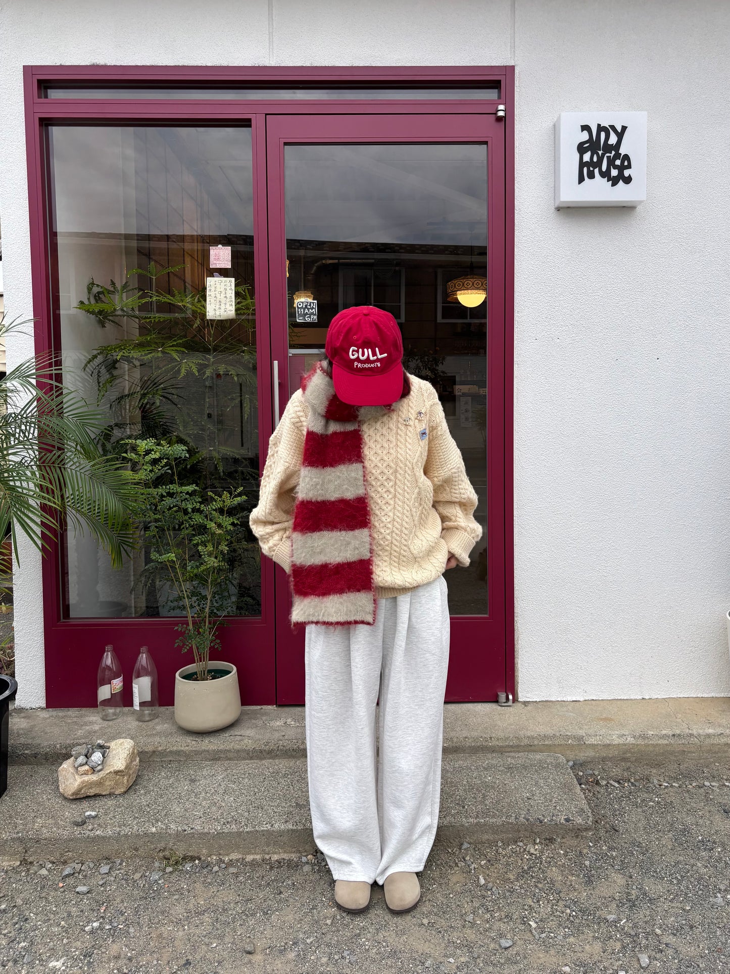 ボーダーマフラー DPB84099