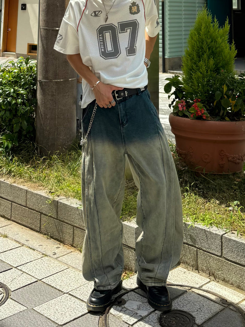 【Massimo dutti】ボタンディテールバルーンパンツ Balloon fit trousers with button details · Anthracite