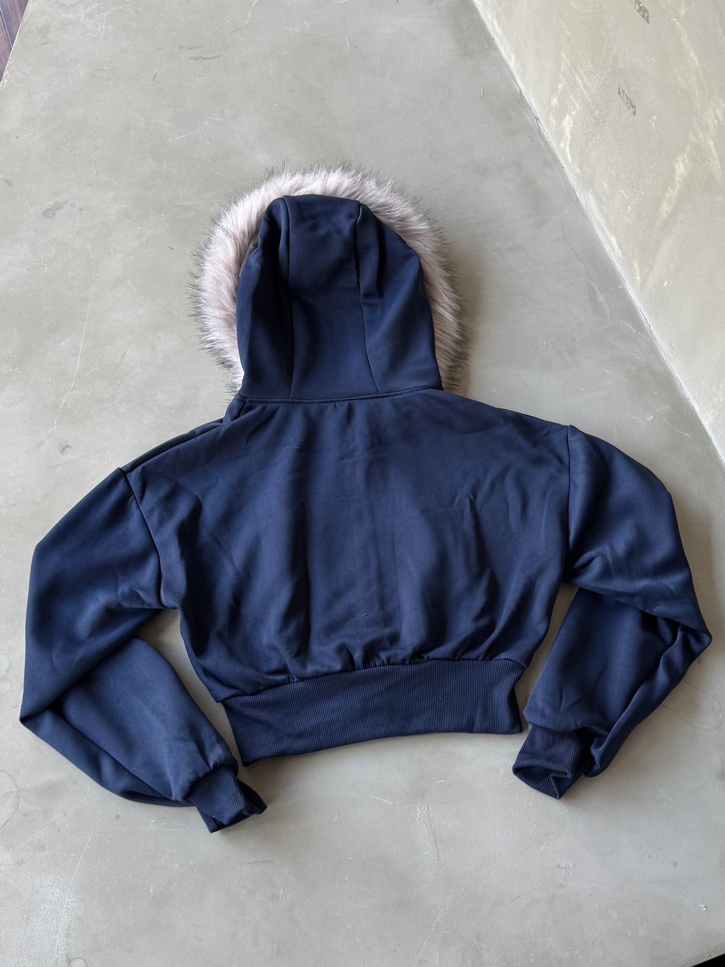 ウエストスリムファーパーカー DPB86141