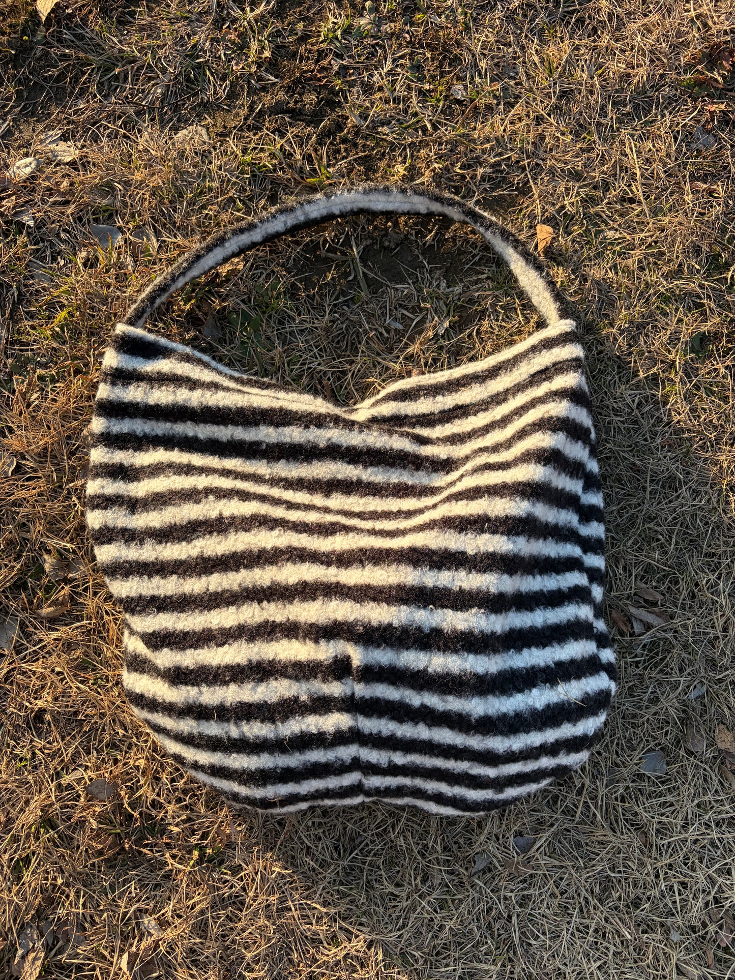 ストライプショルダーバック DPB92097