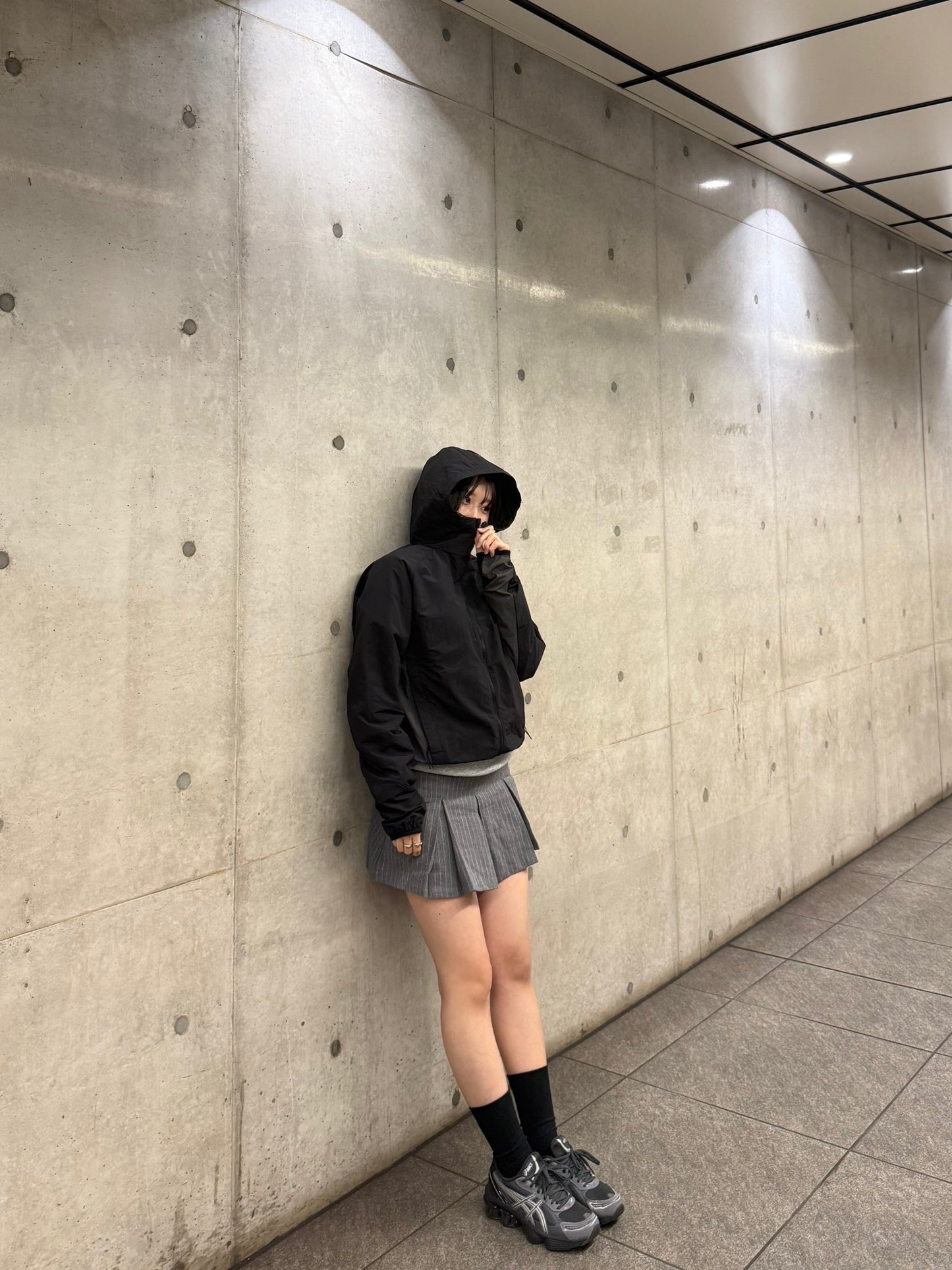 ストライププリーツスカート DPB93079