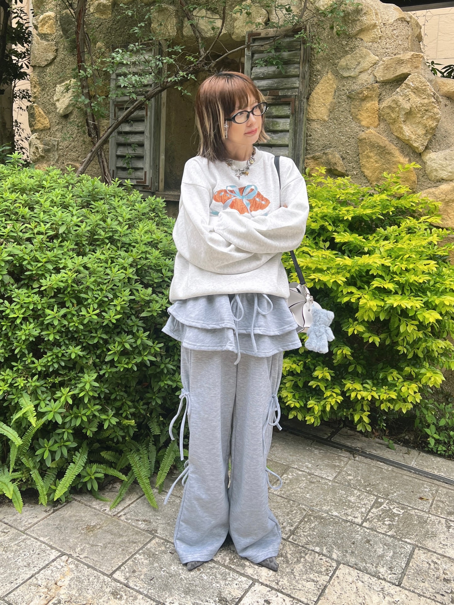 クロワッサンリボンスウェット DPB79210