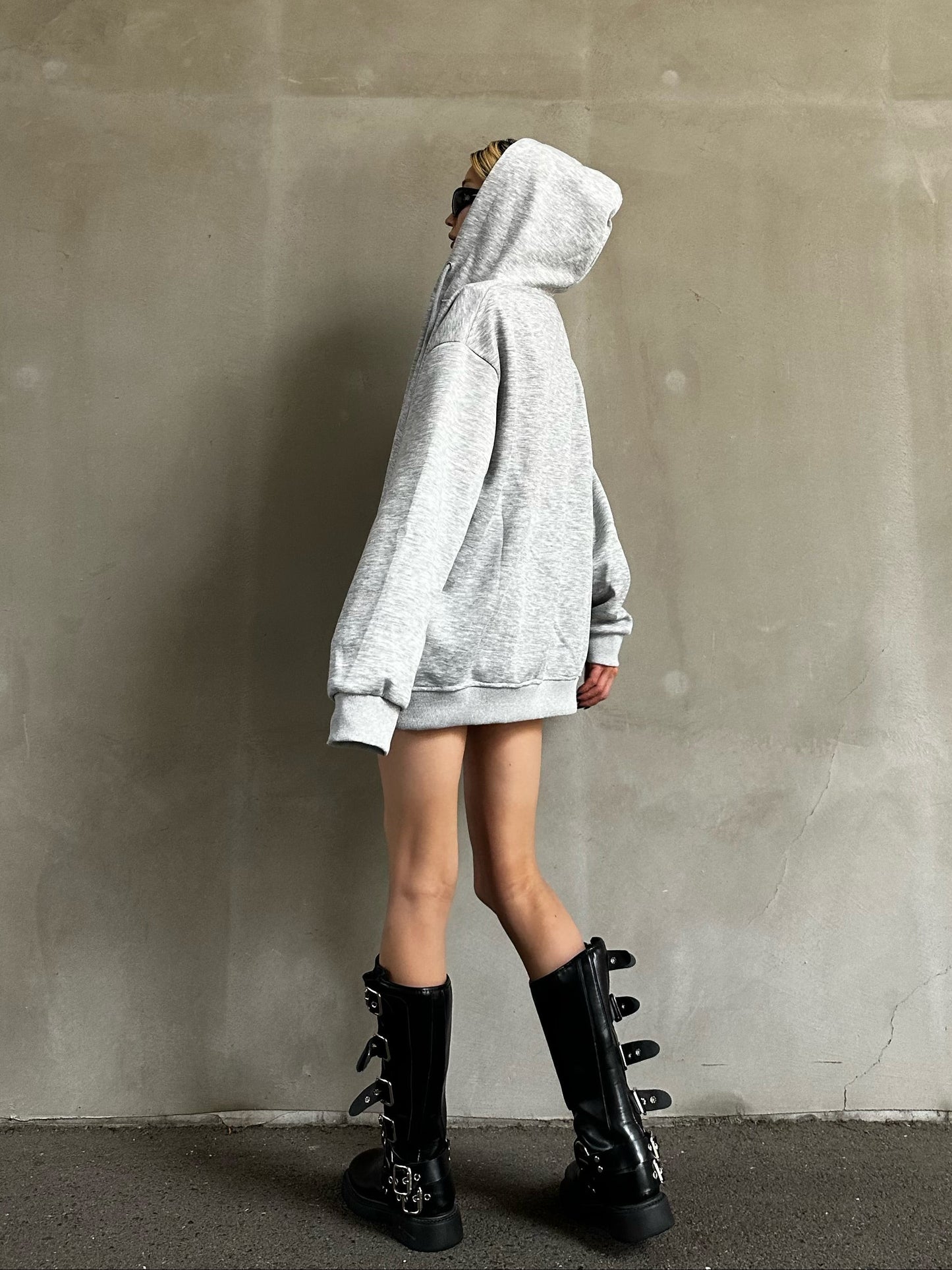 ルーズフードジップパーカー DPB26625