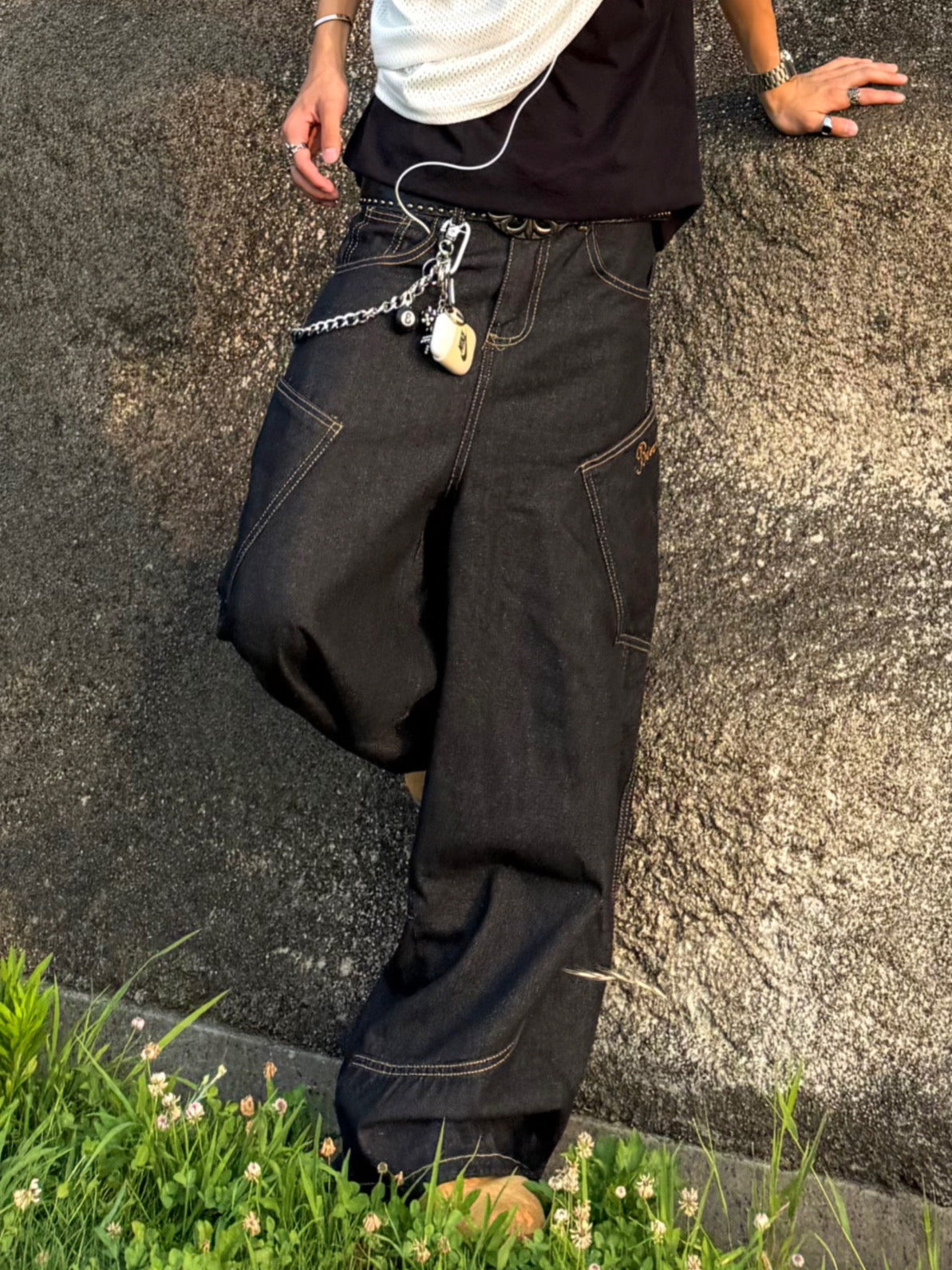 Kenshin_ブラックバルーンパンツ DPB73378