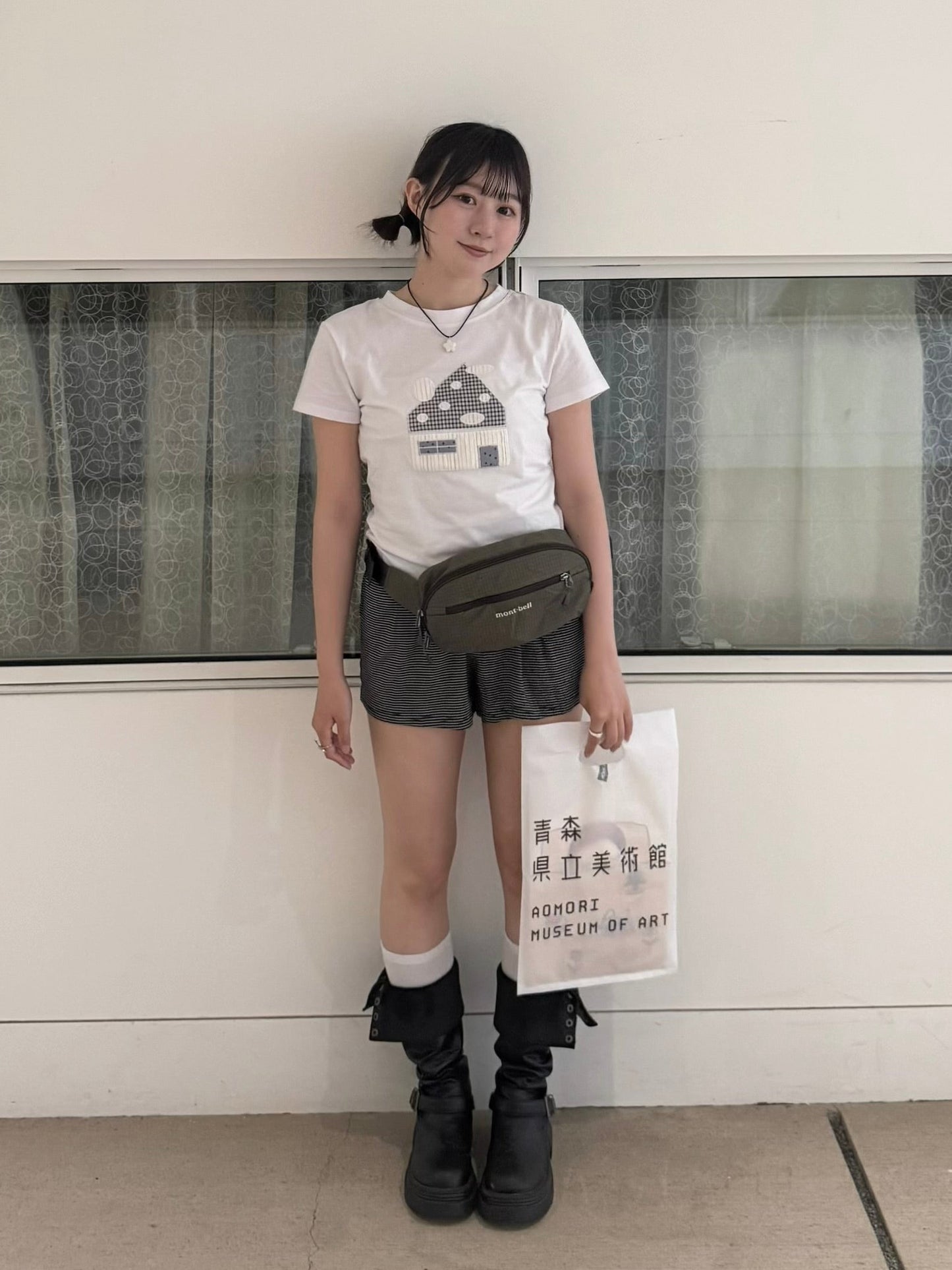 ハウスパッチワークTシャツ DPC03062