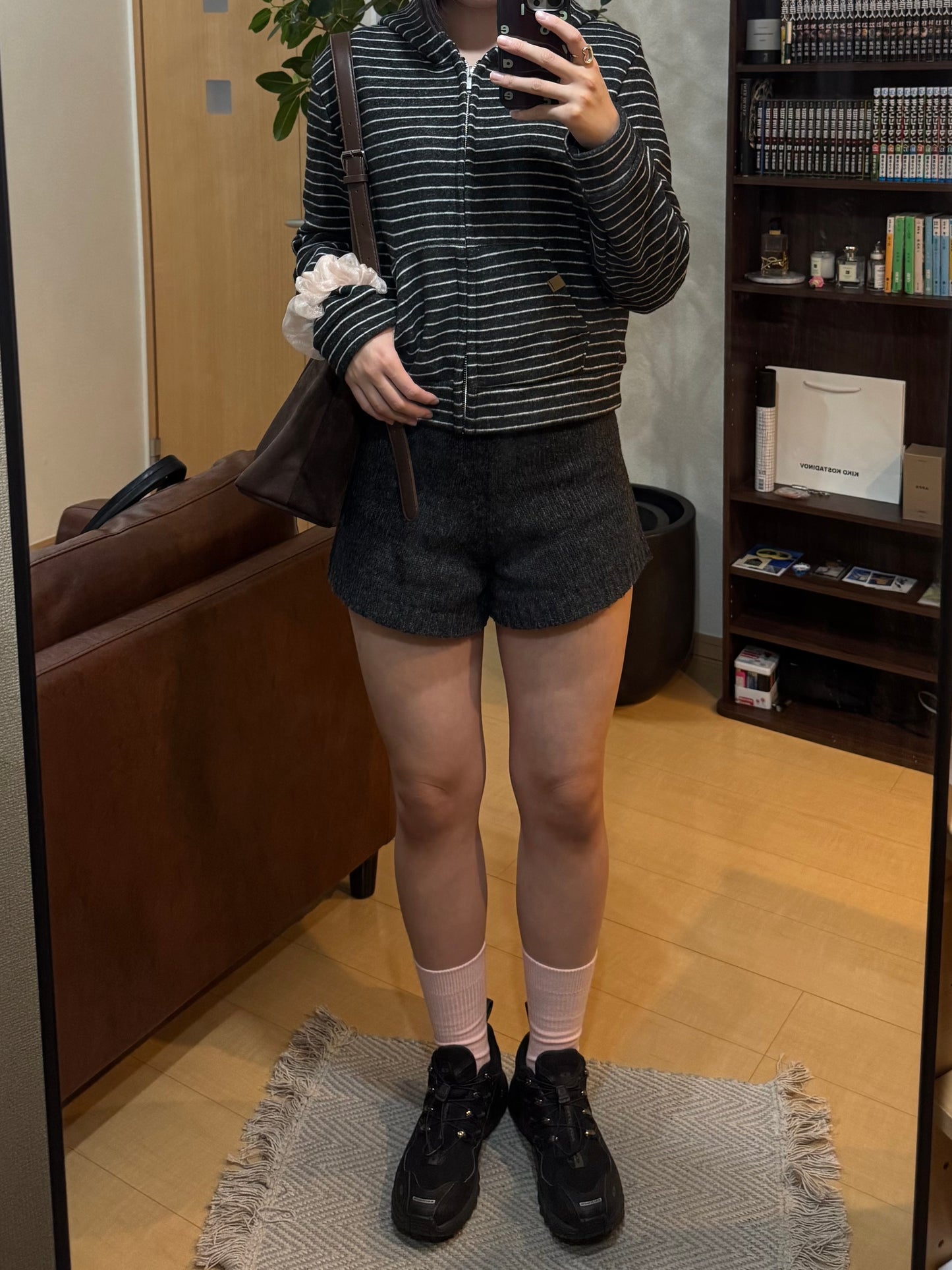 ニットショートパンツ DPB93078