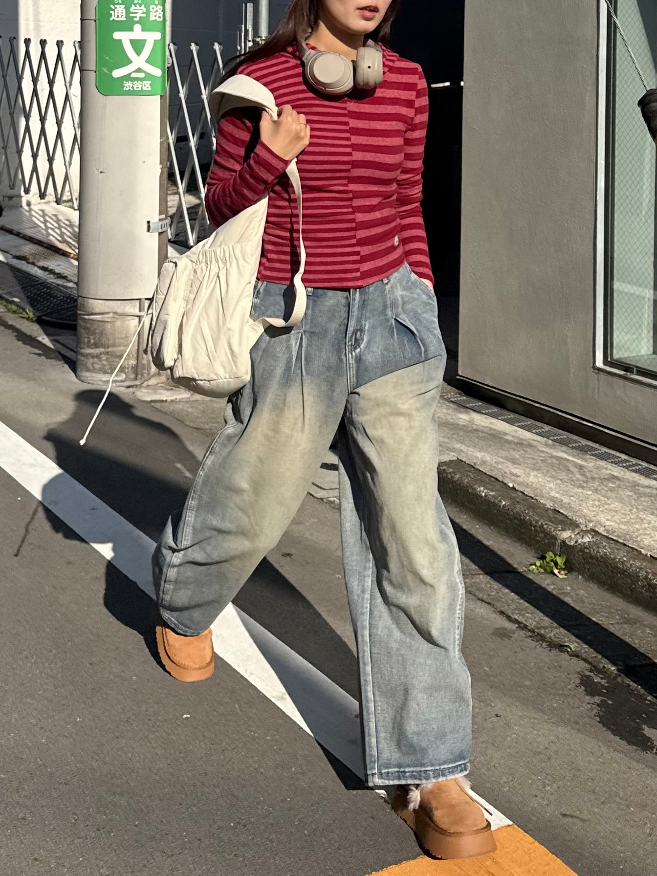 バルーンウォッシュデニムパンツ DPB91078