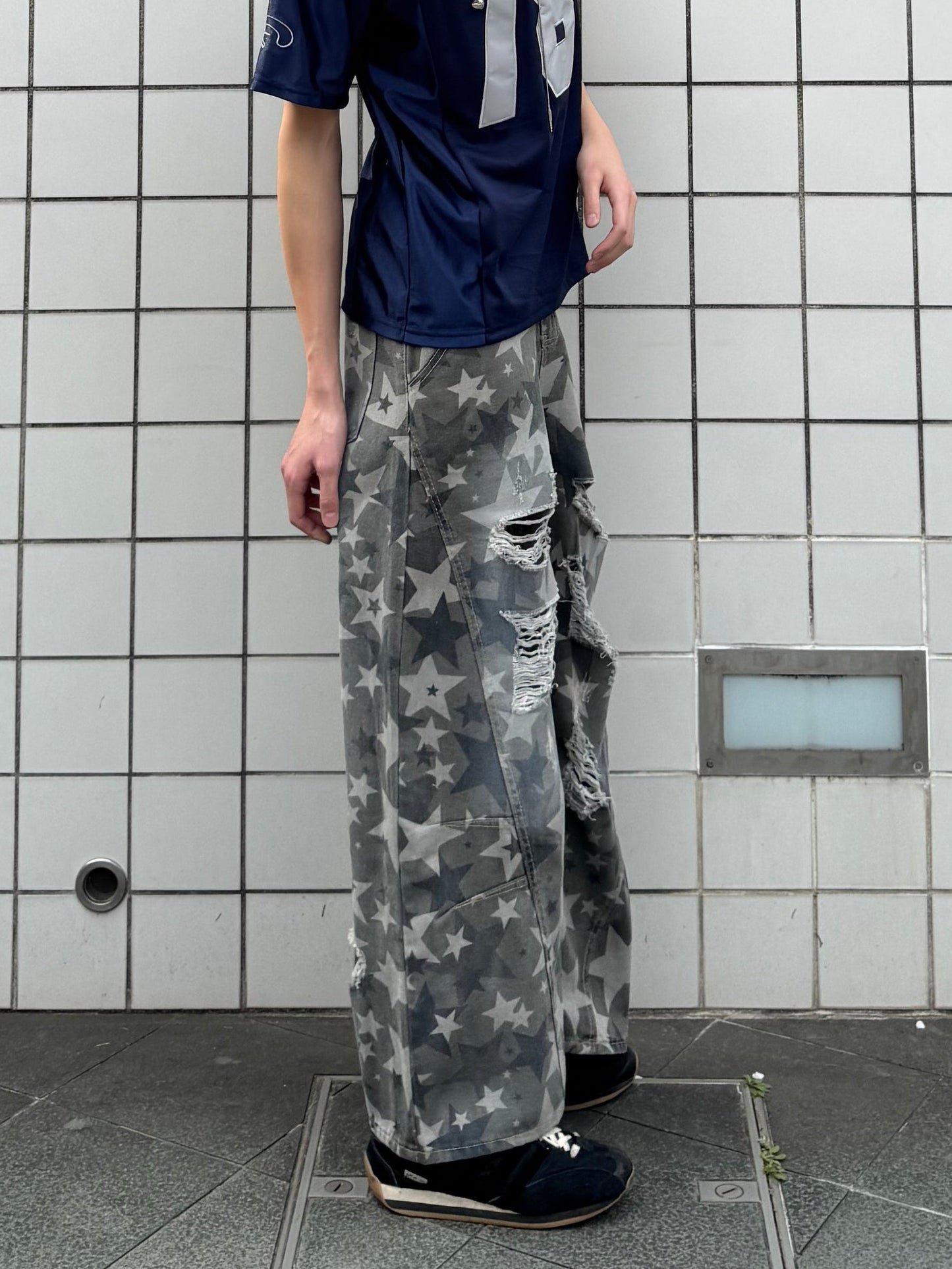 スターダメージデニムパンツ DPC05033