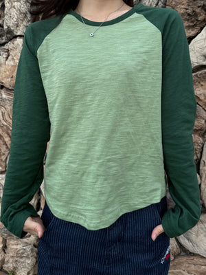 グリーンラグランTシャツ DPA43678