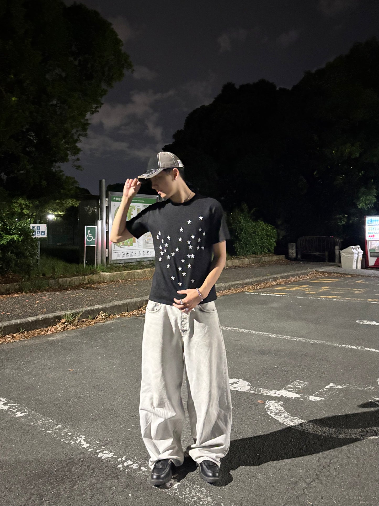 スターブラックTシャツ DPC10022