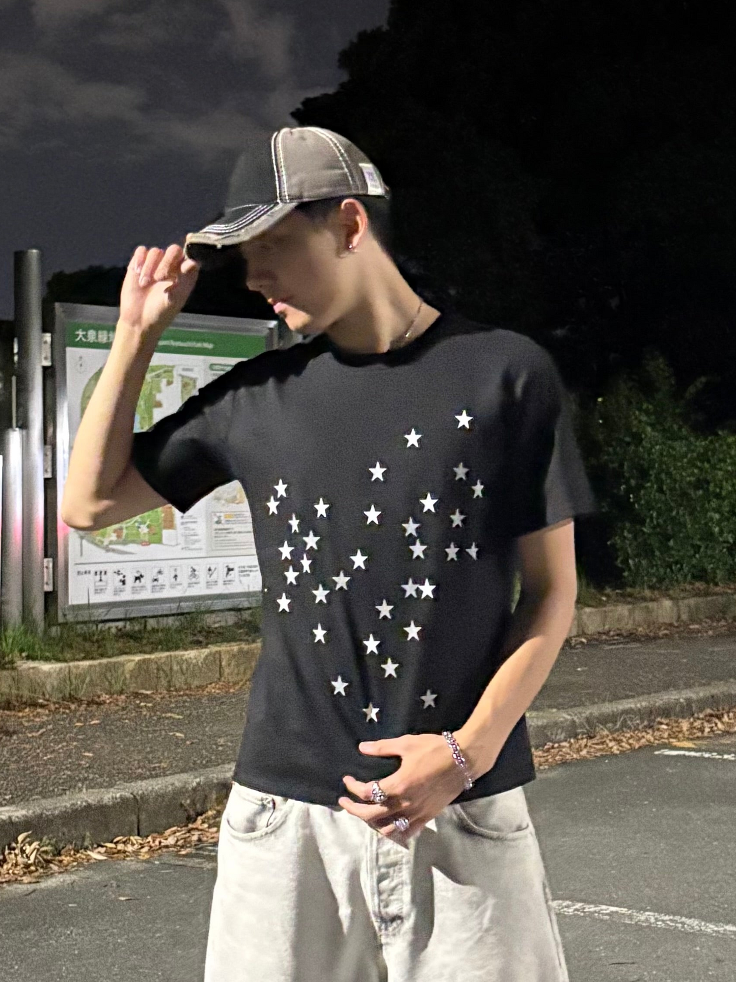 スターブラックTシャツ DPC10022