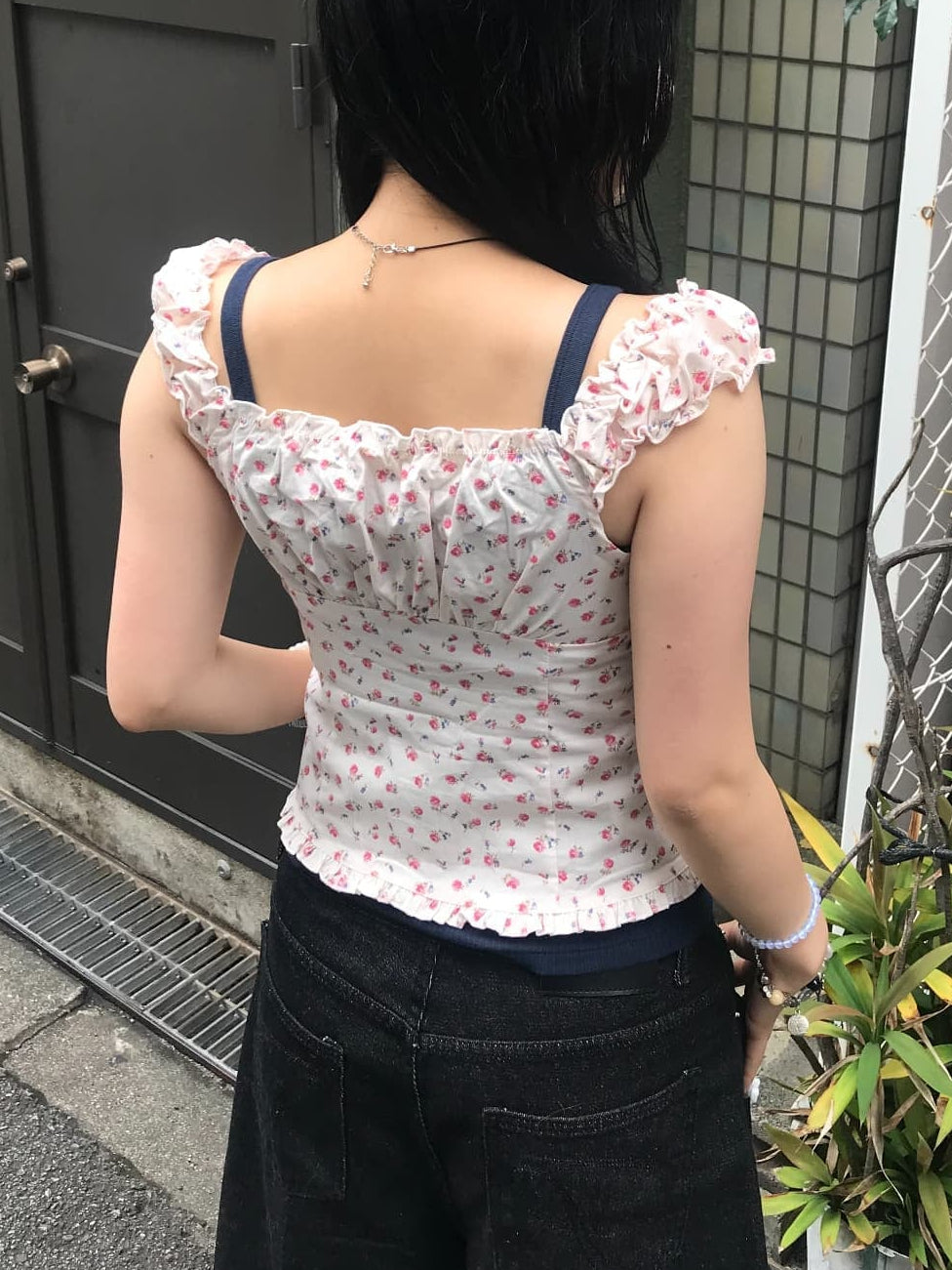 フラワーファンシーキャミトップス DPB89297