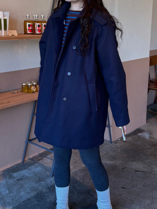 ミディアムステンカラーコート DPB84312