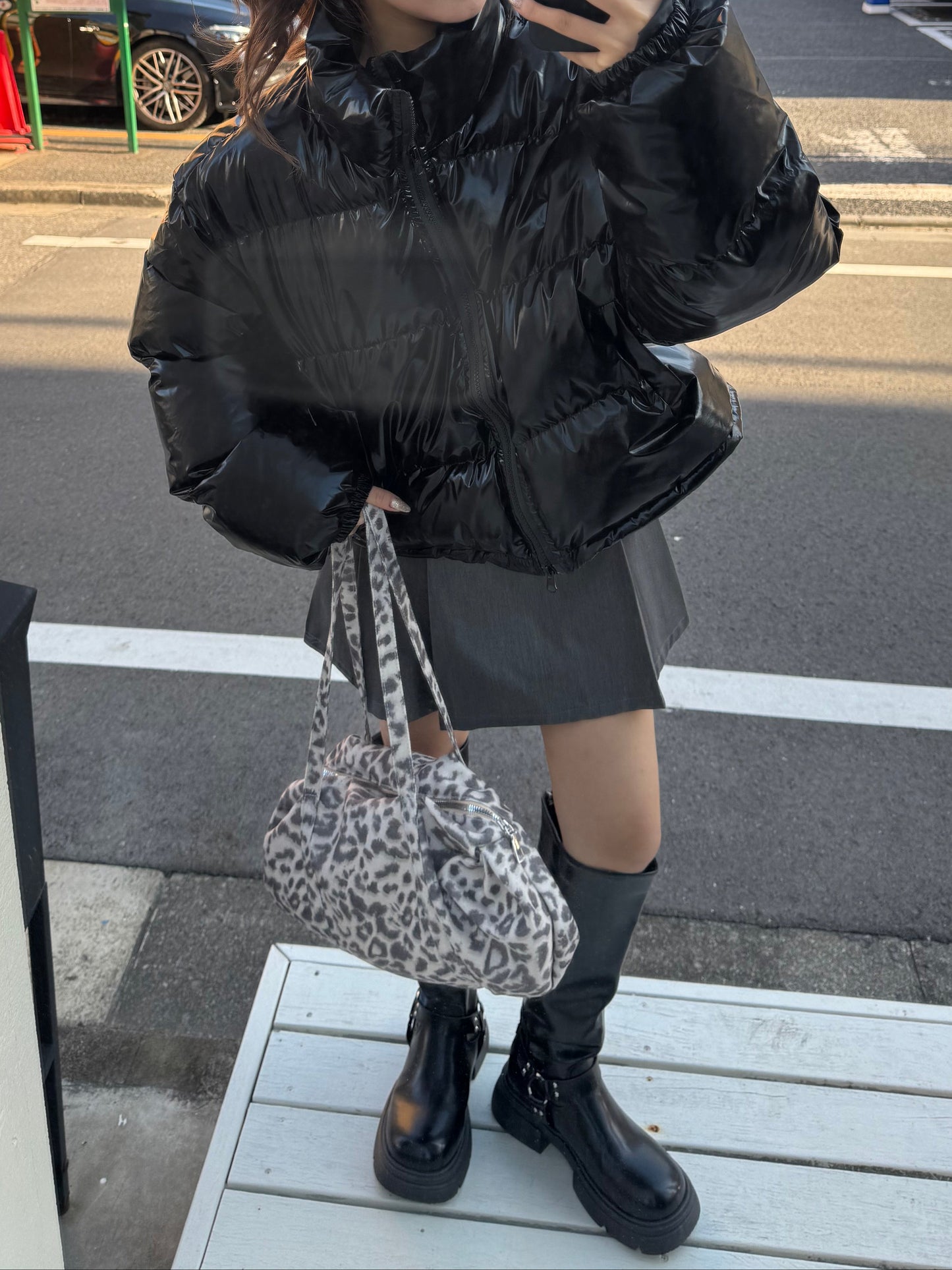 レオパードショルダーバッグ DPB86188